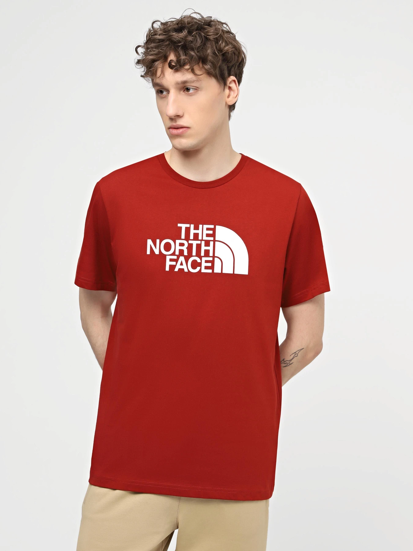 Футболки і поло The North Face M S/S Easy Tee модель NF0A87N5POJ1 Футболки і поло The North Face M S/S Easy Tee модель NF0A87N5POJ1 Фото