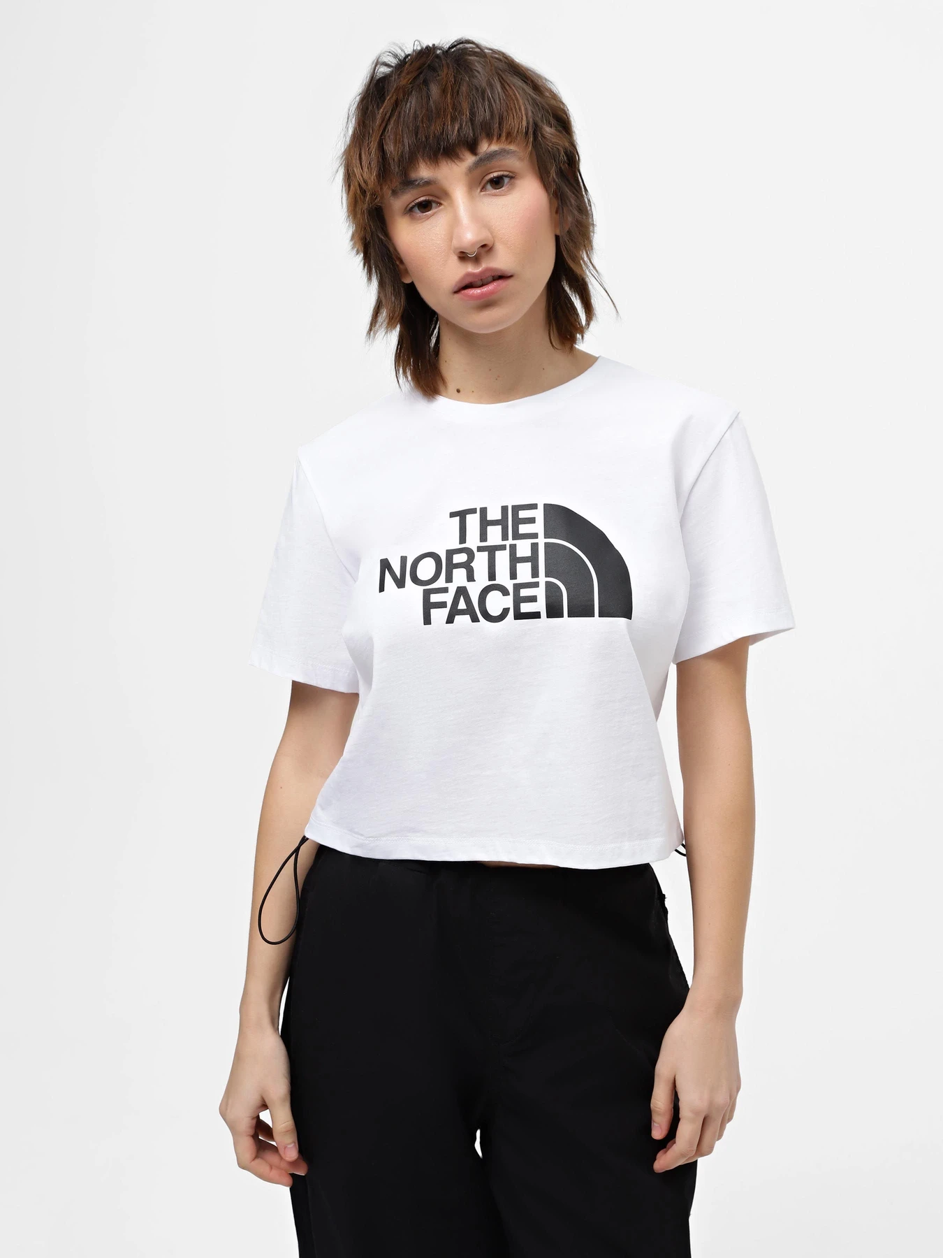 Футболки и поло The North Face W S/S Cropped Easy Tee модель NF0A87NAFN41 Фото