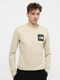 Худі та світшоти The North Face M L/S Fine Tee модель NF0A87NC3X41 Фото