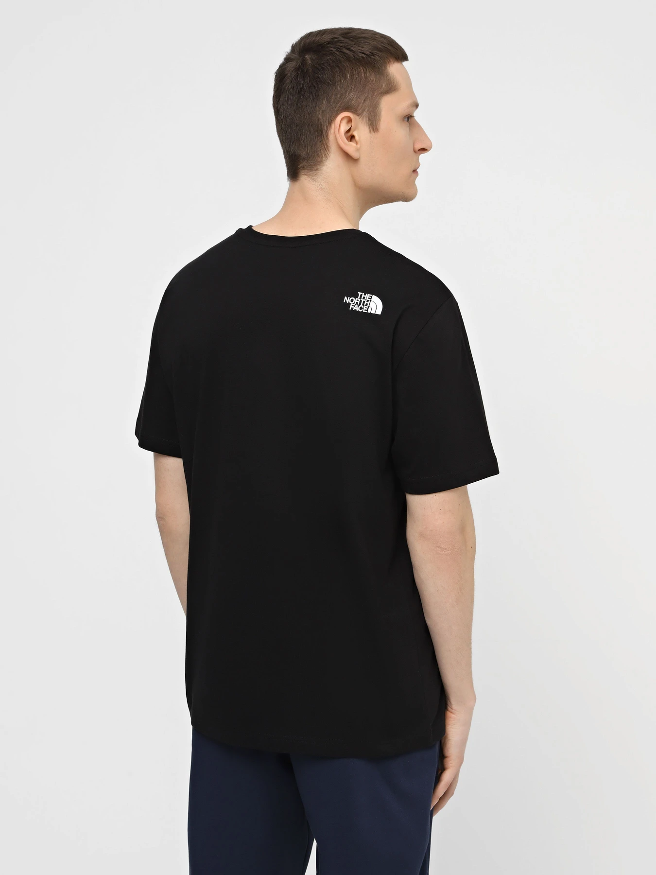 Футболки и поло The North Face M S/S Fine Tee модель NF0A87NDJK31 Футболки и поло The North Face M S/S Fine Tee модель NF0A87NDJK31 Фото