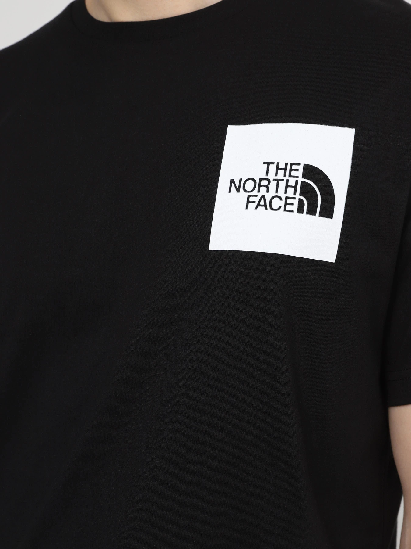 Футболки и поло The North Face M S/S Fine Tee модель NF0A87NDJK31 Футболки и поло The North Face M S/S Fine Tee модель NF0A87NDJK31 Фото