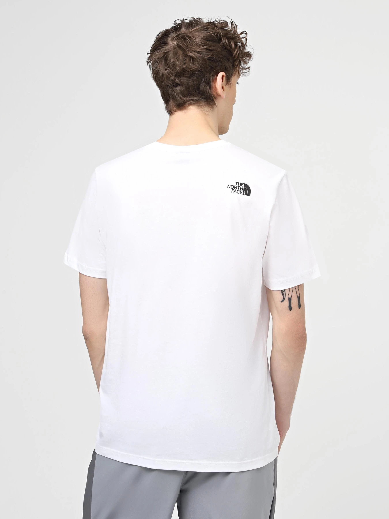 Футболки и поло The North Face M S/S Fine Tee модель NF0A87NDFN41 Футболки и поло The North Face M S/S Fine Tee модель NF0A87NDFN41 Фото