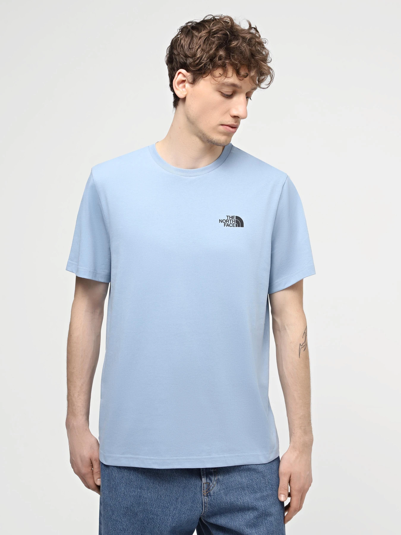 Футболки и поло The North Face M S/S Simple Dome Tee модель NF0A87NGQEO1 Футболки и поло The North Face M S/S Simple Dome Tee модель NF0A87NGQEO1 Фото