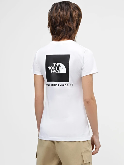 Бавовняна Жіноча Футболка The North Face W S/S Redbox Tee фото 2