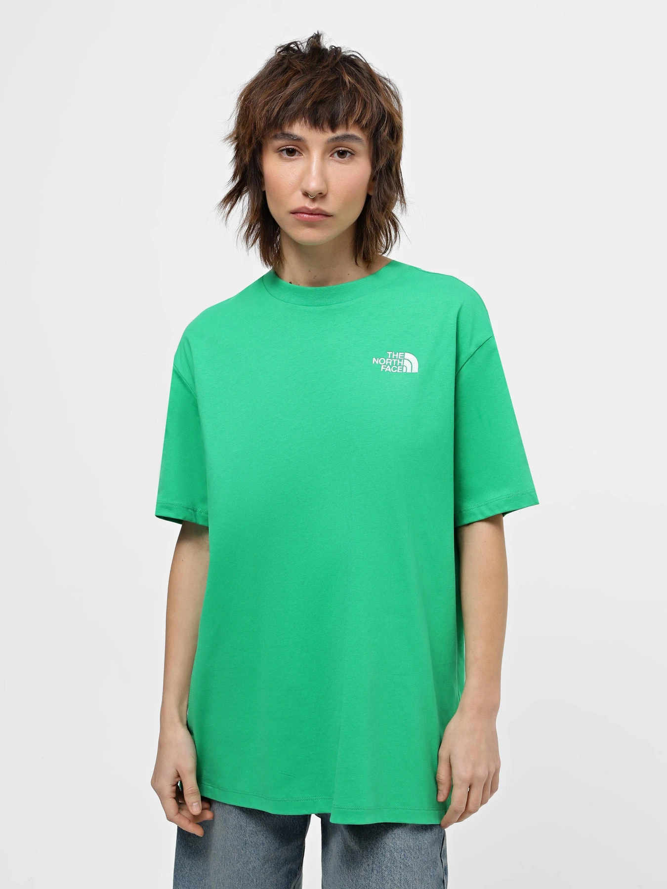 Футболки и поло The North Face W S/S Oversize Simple Dome Tee модель NF0A87NQPO81 Футболки и поло The North Face W S/S Oversize Simple Dome Tee модель NF0A87NQPO81 Фото