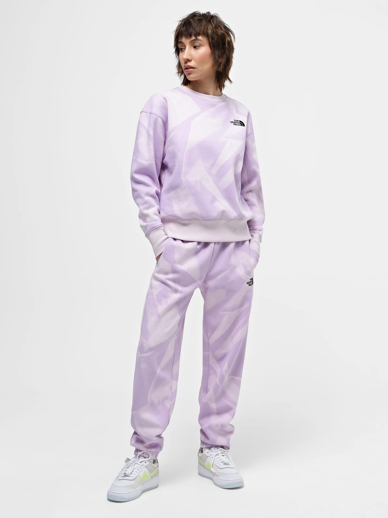 Худи и свитшоты The North Face W Essential Crew Print модель NF0A881DUI61 Худи и свитшоты The North Face W Essential Crew Print модель NF0A881DUI61 Фото