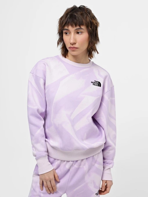 Худи и свитшоты The North Face W Essential Crew Print модель NF0A881DUI61 Фото