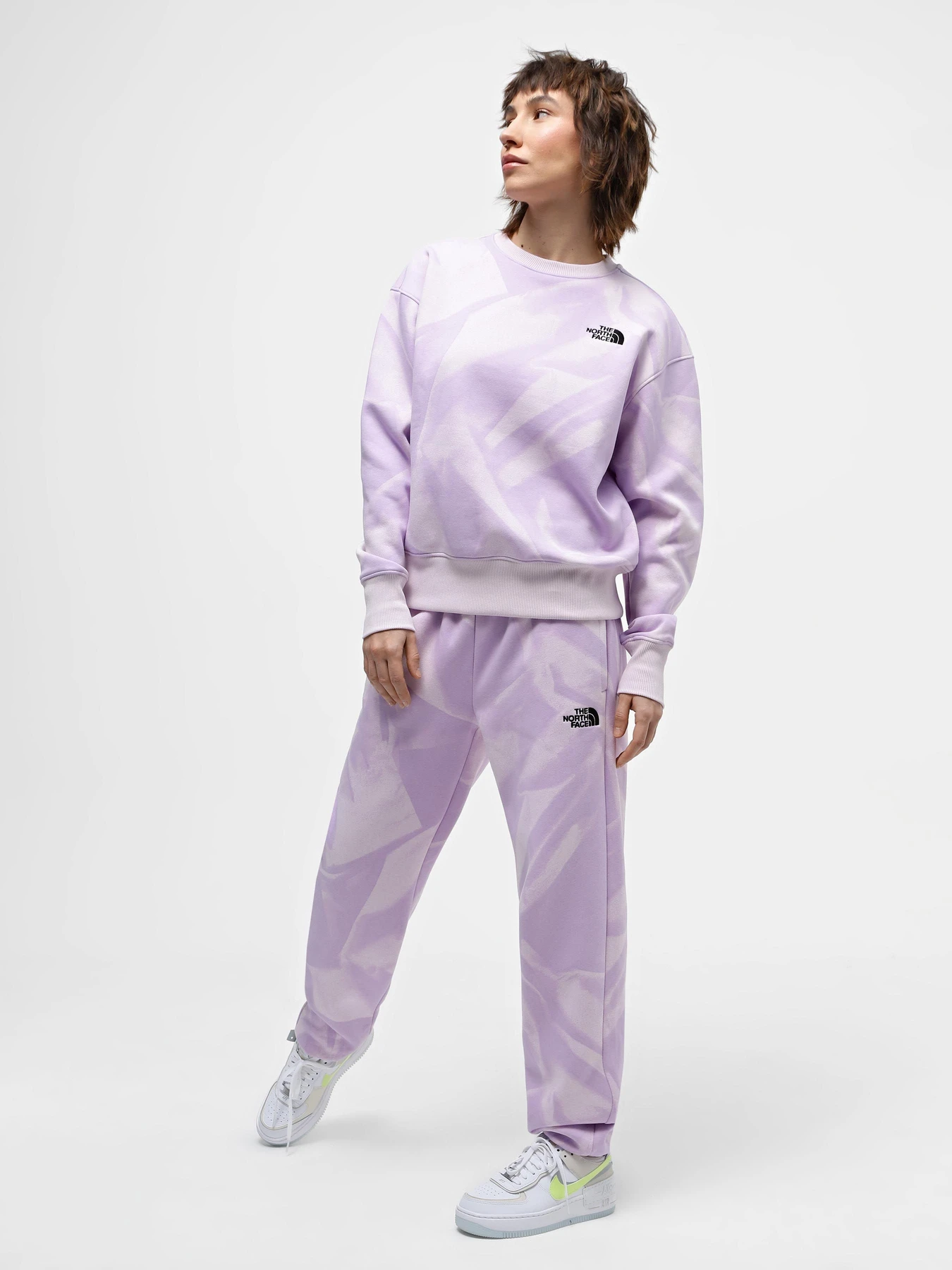 Брюки The North Face W Essential Jogger Print модель NF0A881EUI61 Фото