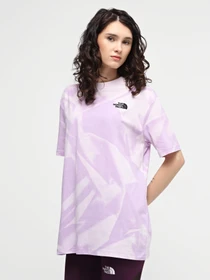 Футболки и поло The North Face W S/S Oversize Simple Dome Tee Print модель NF0A881FUI61 Фото