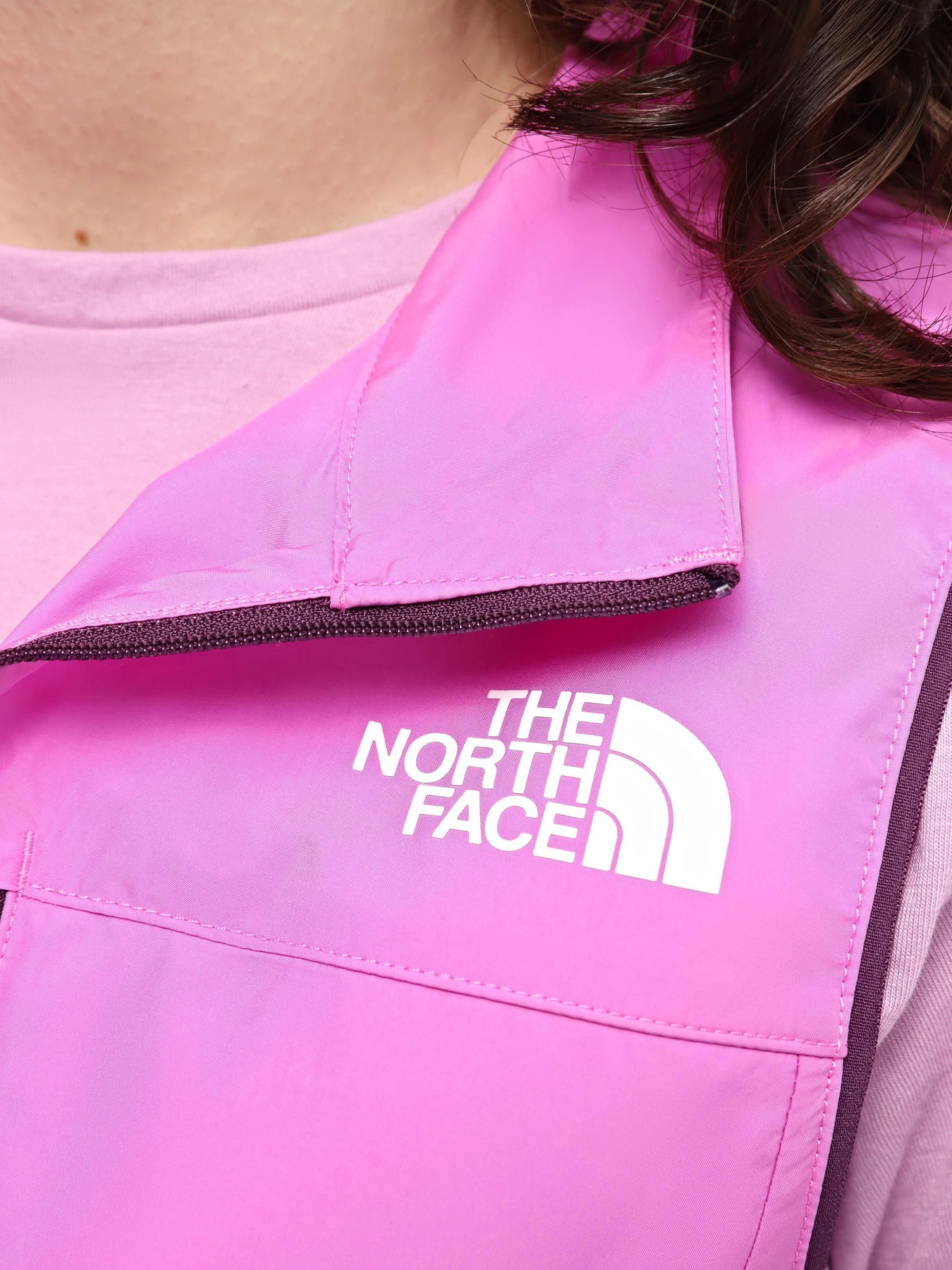 Куртки и дубленки The North Face W Higher Run Wind Vest модель NF0A871ZQIX1 Фото
