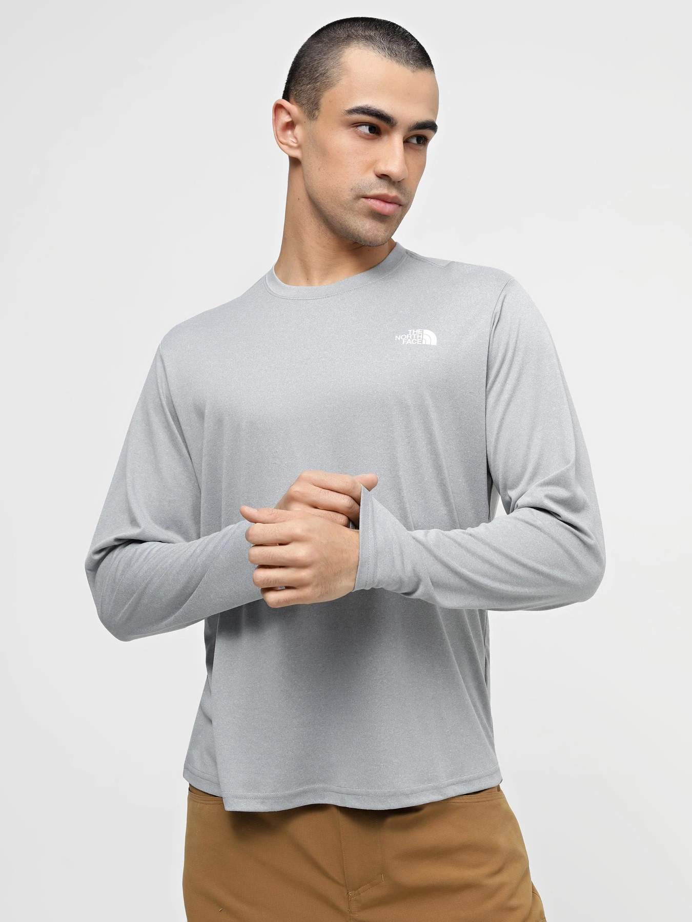 Худи и свитшоты The North Face M Reaxion Amp L/S Crew - Eu модель NF0A2UADX8A1 Фото
