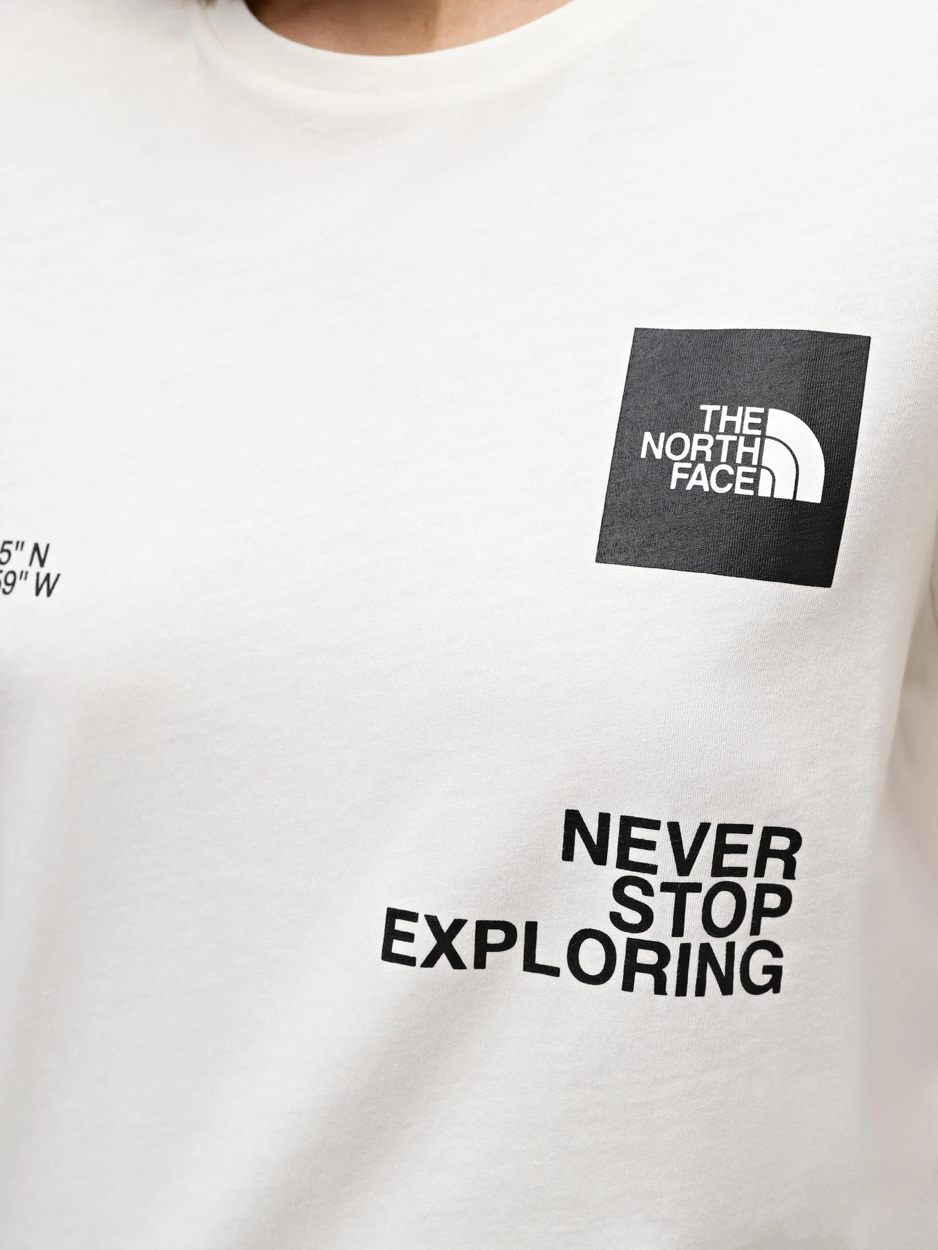 Футболки і поло The North Face W Foundation Coordinates Graphic Tee модель NF0A882WQLI1 Фото