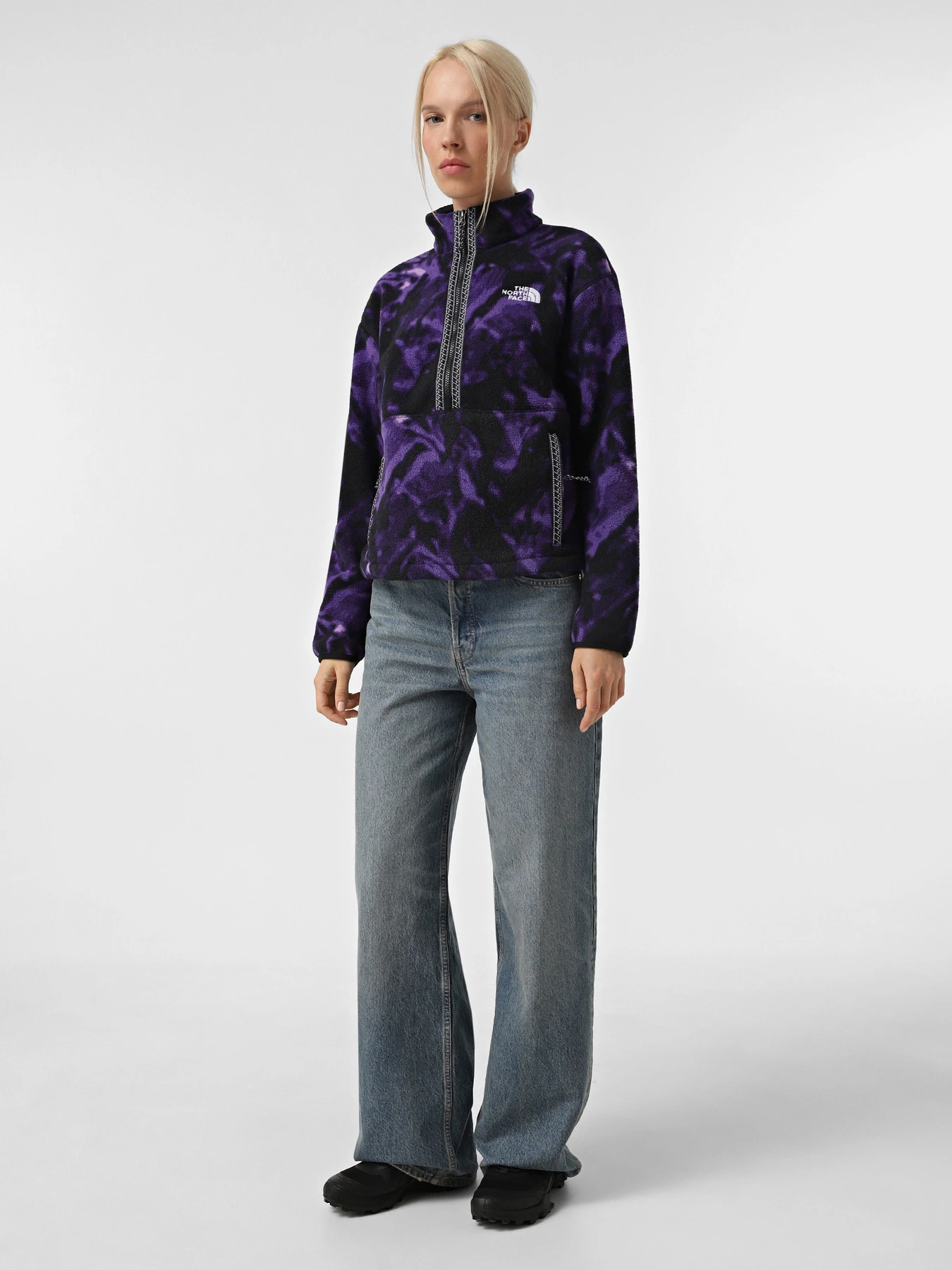 Худи и свитшоты The North Face Fleeski 1/4 Zip модель NF0A88Z33VI1 Фото