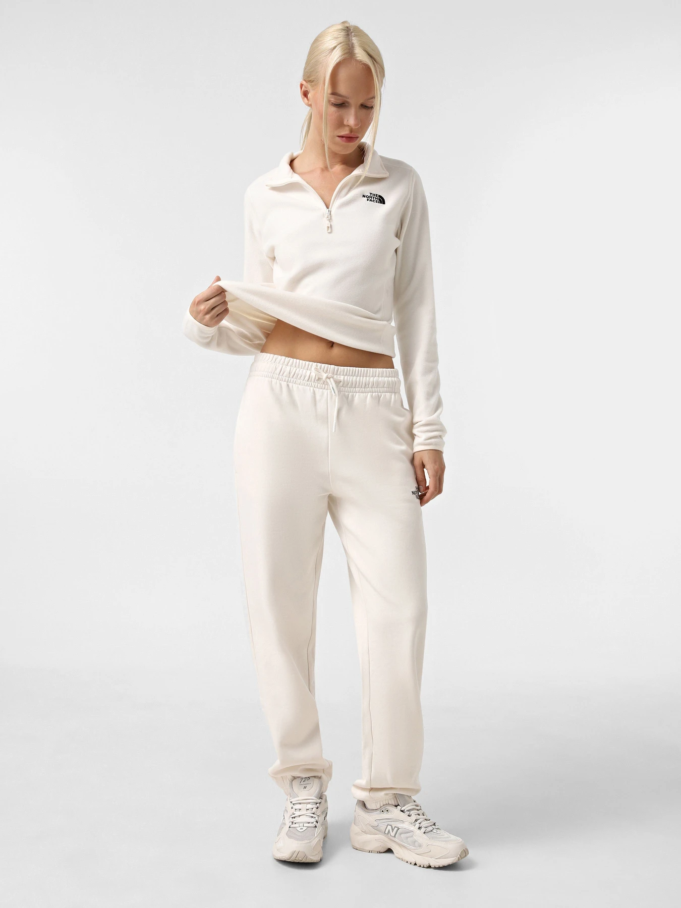 Худи и свитшоты The North Face 100 Glacier 1/4 Zip модель NF0A855M4HP1 Фото