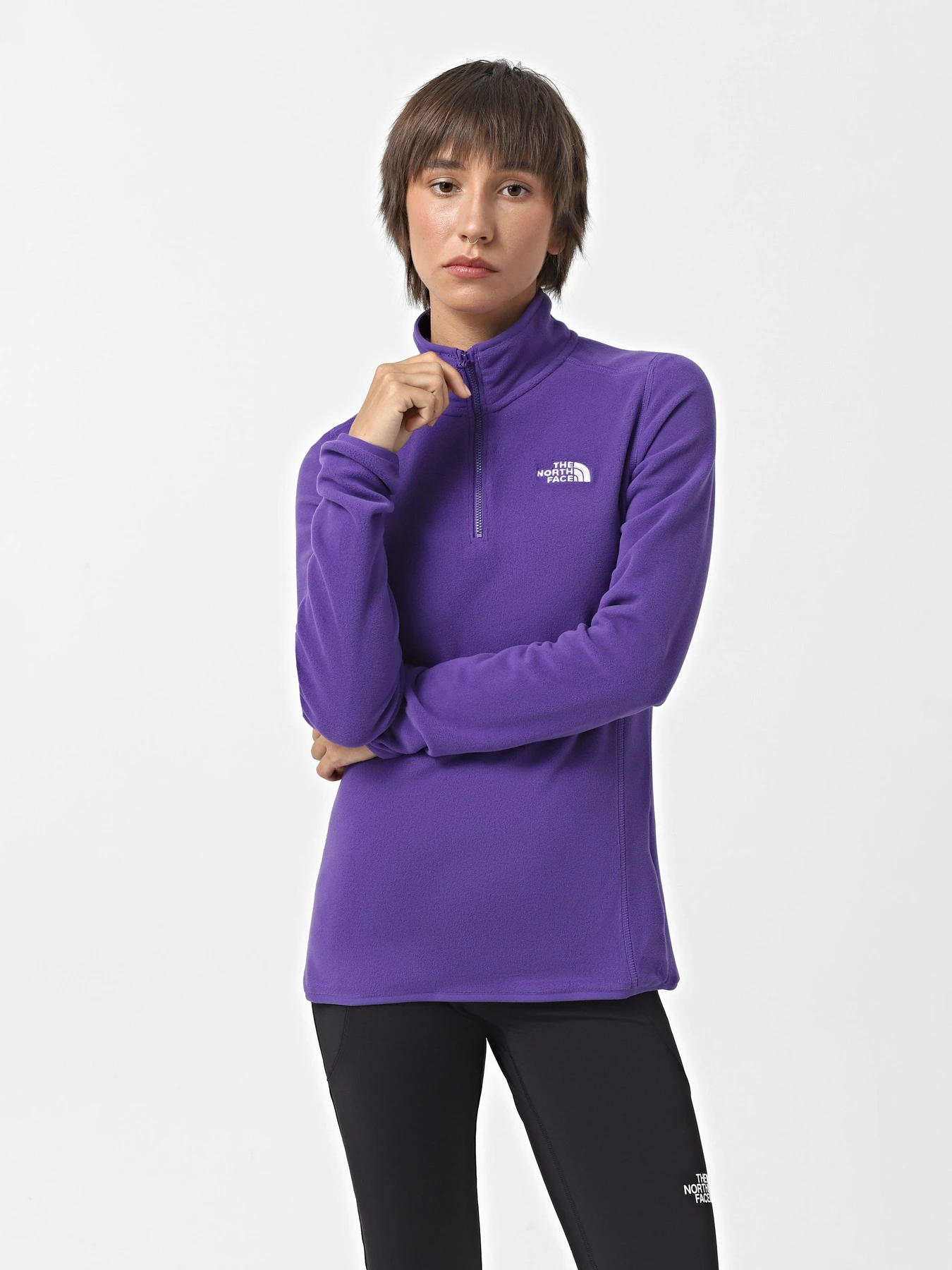 Худи и свитшоты The North Face 100 Glacier модель NF0A855MNL41 Худи и свитшоты The North Face 100 Glacier модель NF0A855MNL41 Фото