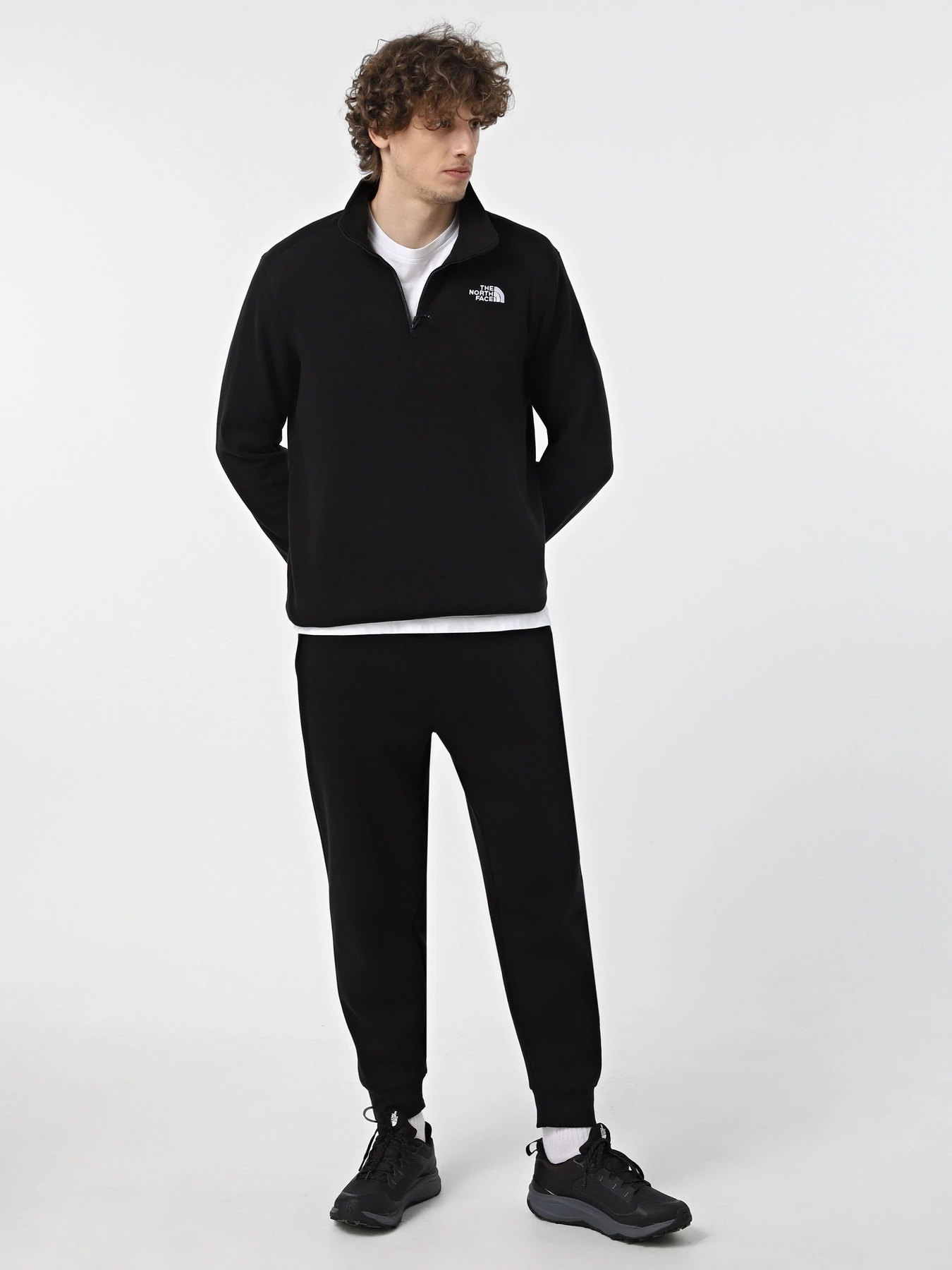 Худи и свитшоты The North Face 100 Glacier 1/4 Zip модель NF0A855W4H01 Худи и свитшоты The North Face 100 Glacier 1/4 Zip модель NF0A855W4H01 Фото