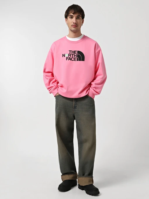 Бавовняний Чоловічий Світшот The North Face x Yinka Ilori Crew фото 2