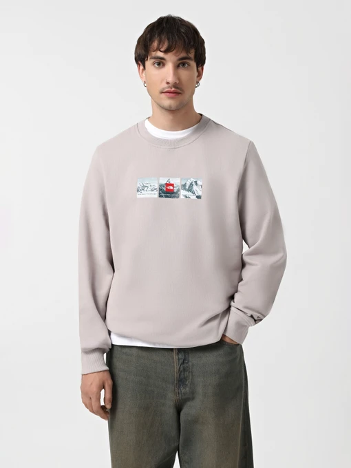 Худі та світшоти The North Face Crew Expedition System Graphic модель NF0A89DD1OA1 Фото