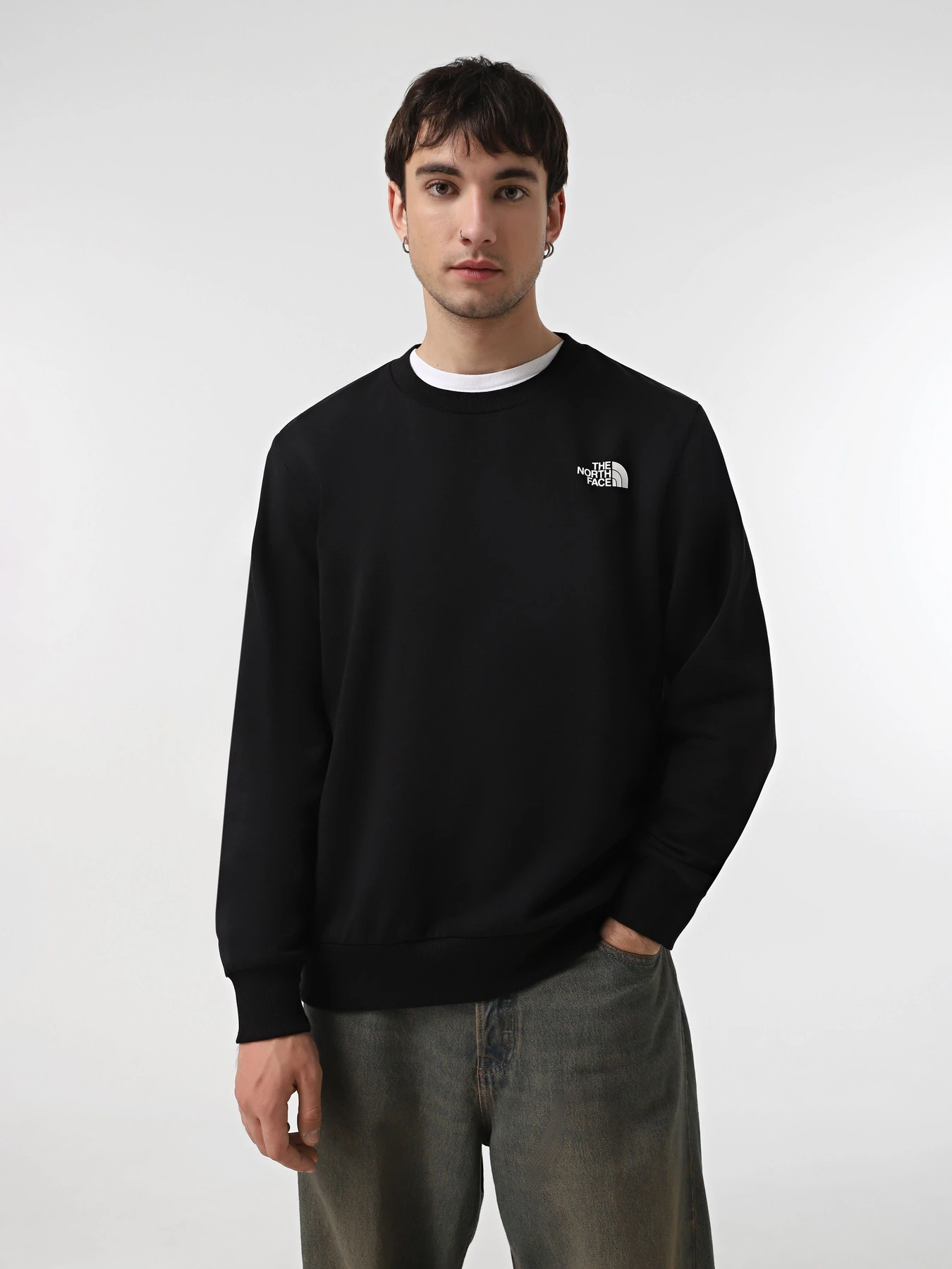 Худи и свитшоты The North Face Simple Dome Crew модель NF0A89FBJK31 Худи и свитшоты The North Face Simple Dome Crew модель NF0A89FBJK31 Фото