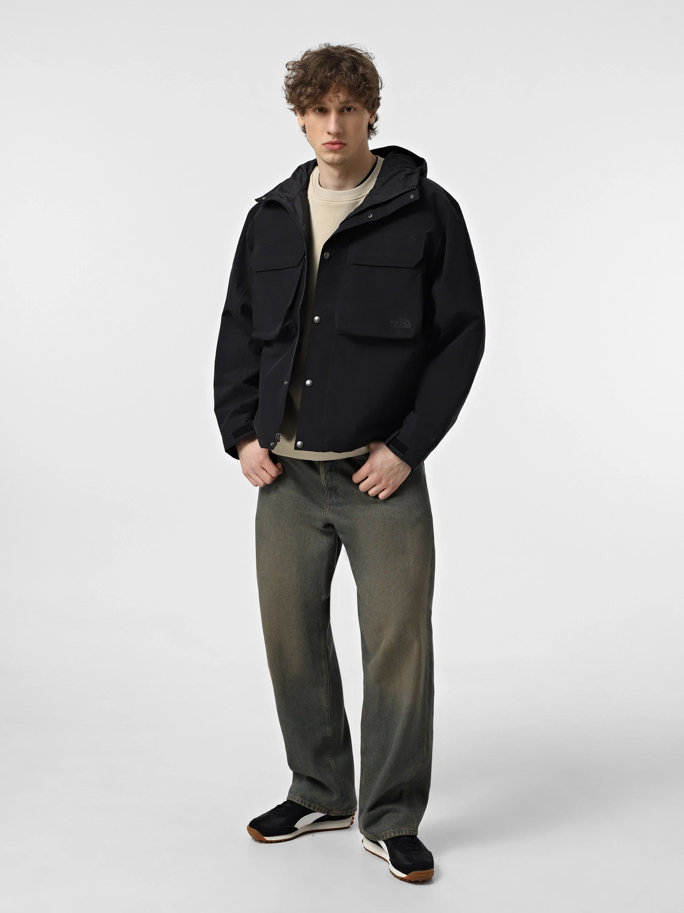 Куртки та дублянки The North Face M66 Ripstop Rain модель NF0A88Y3JK31 Куртки та дублянки The North Face M66 Ripstop Rain модель NF0A88Y3JK31 Фото
