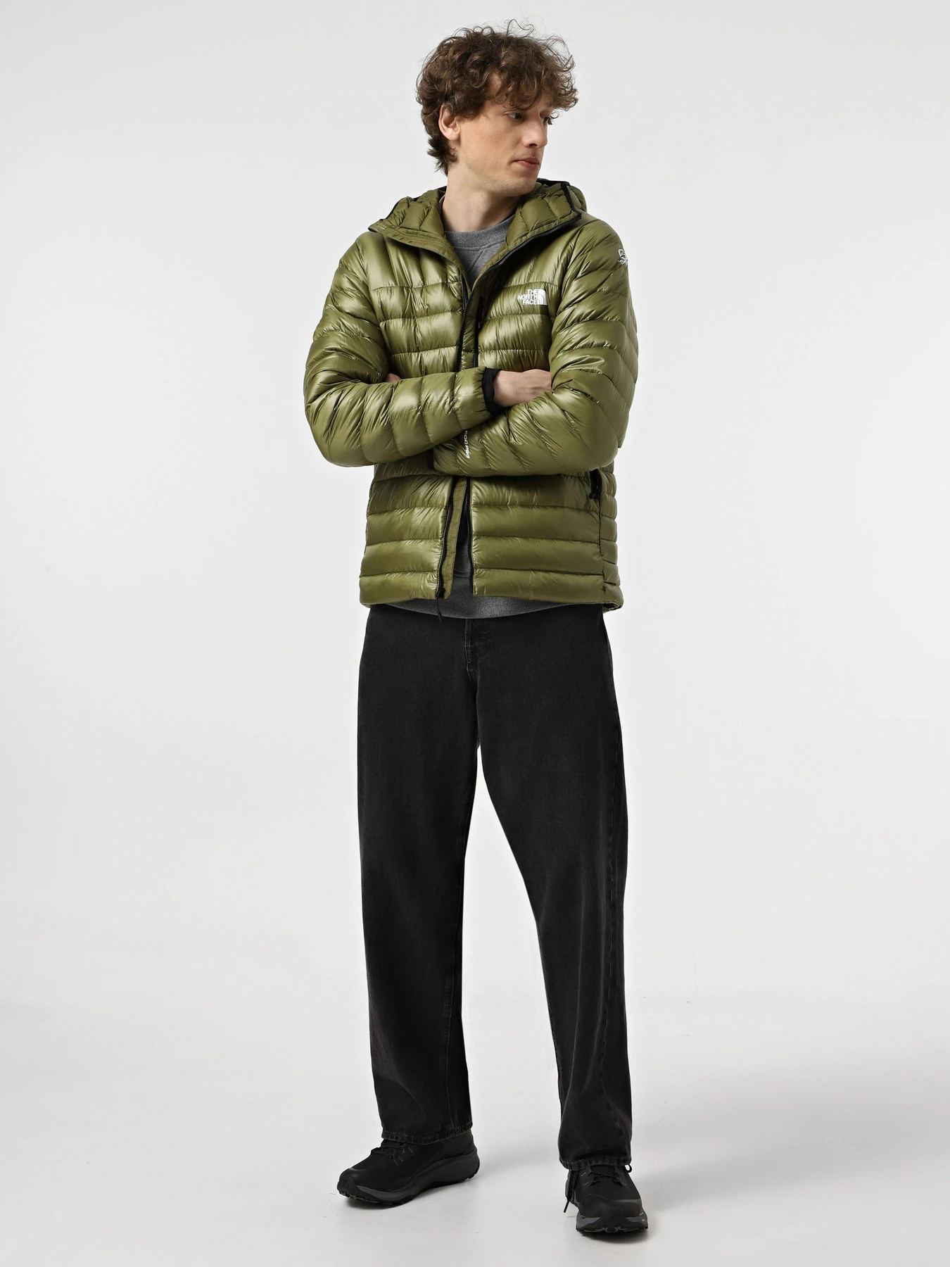Куртки и дубленки The North Face Summit Breithorn Hooded Down модель NF0A87ZMPIB1 Фото