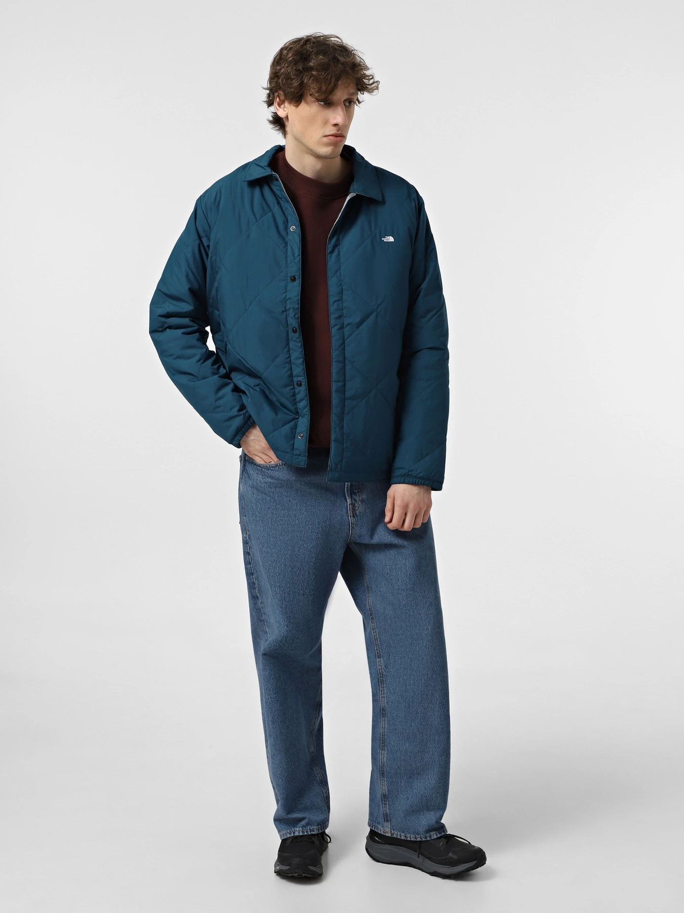 Куртки и дубленки The North Face Afterburner Insulated Flannel модель NF0A82V31NO1 Фото