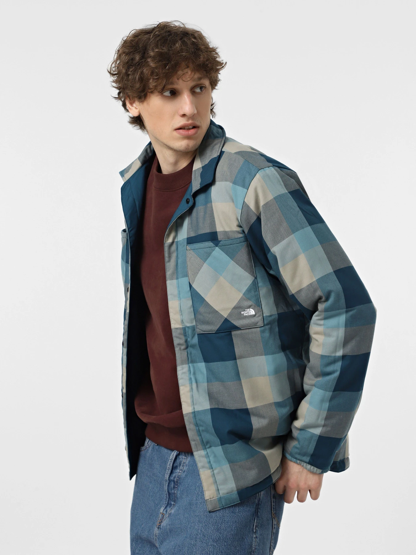 Куртки и дубленки The North Face Afterburner Insulated Flannel модель NF0A82V31NO1 Фото