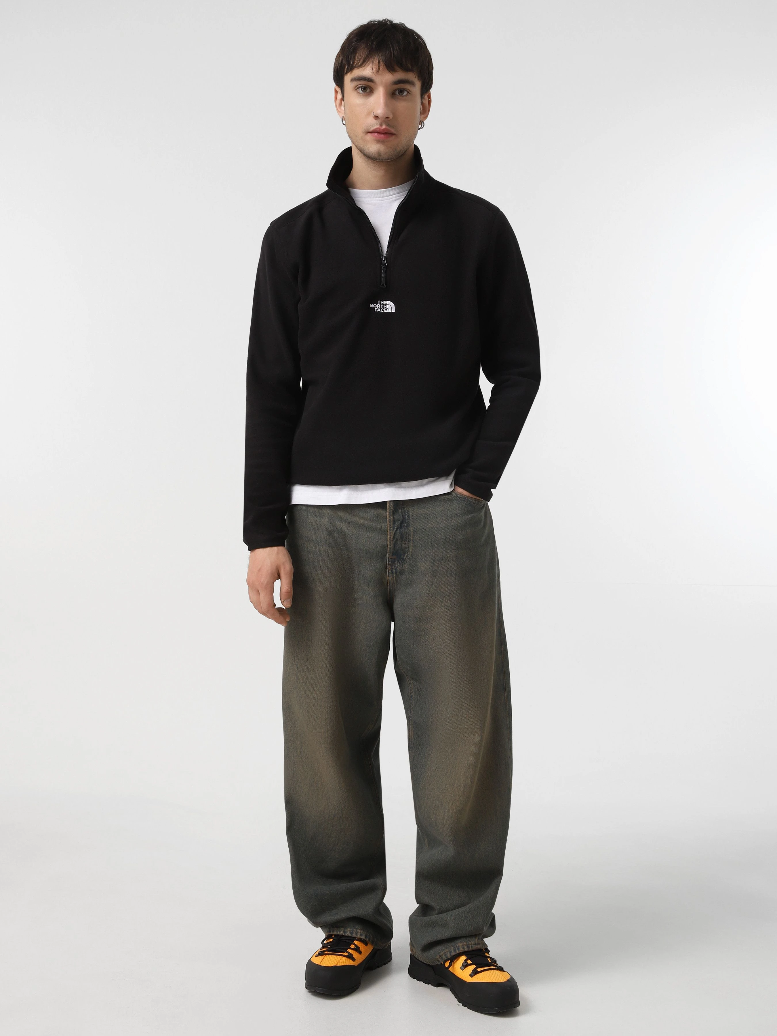 Чоловіча Флісова кофта The North Face Glacier 1/4 Zip Fleece фото 2