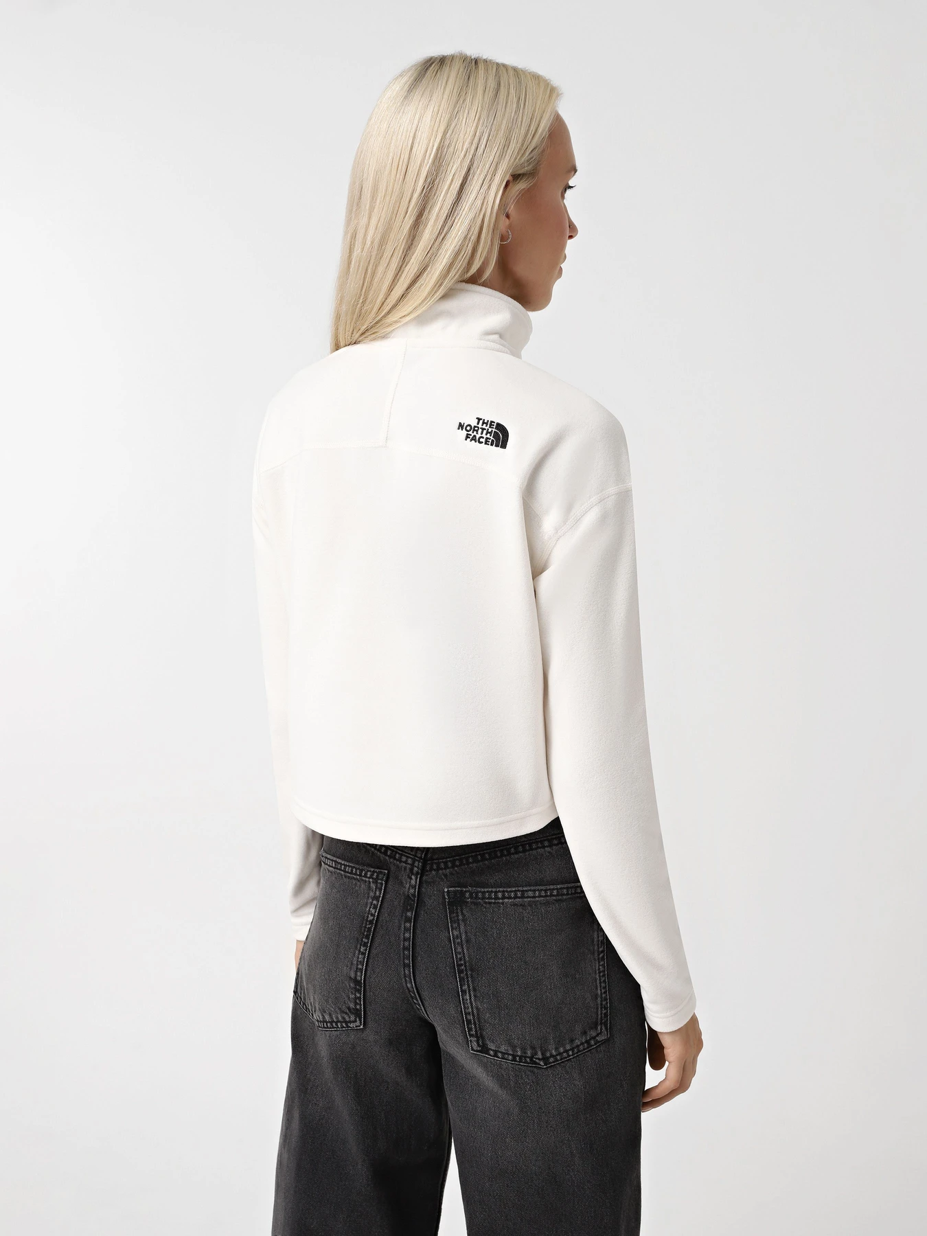 Худи и свитшоты The North Face 100 Glacier Cropped ¼ Zip модель NF0A855N4HP1 Фото