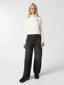 Худи и свитшоты The North Face 100 Glacier Cropped ¼ Zip модель NF0A855N4HP1 Фото