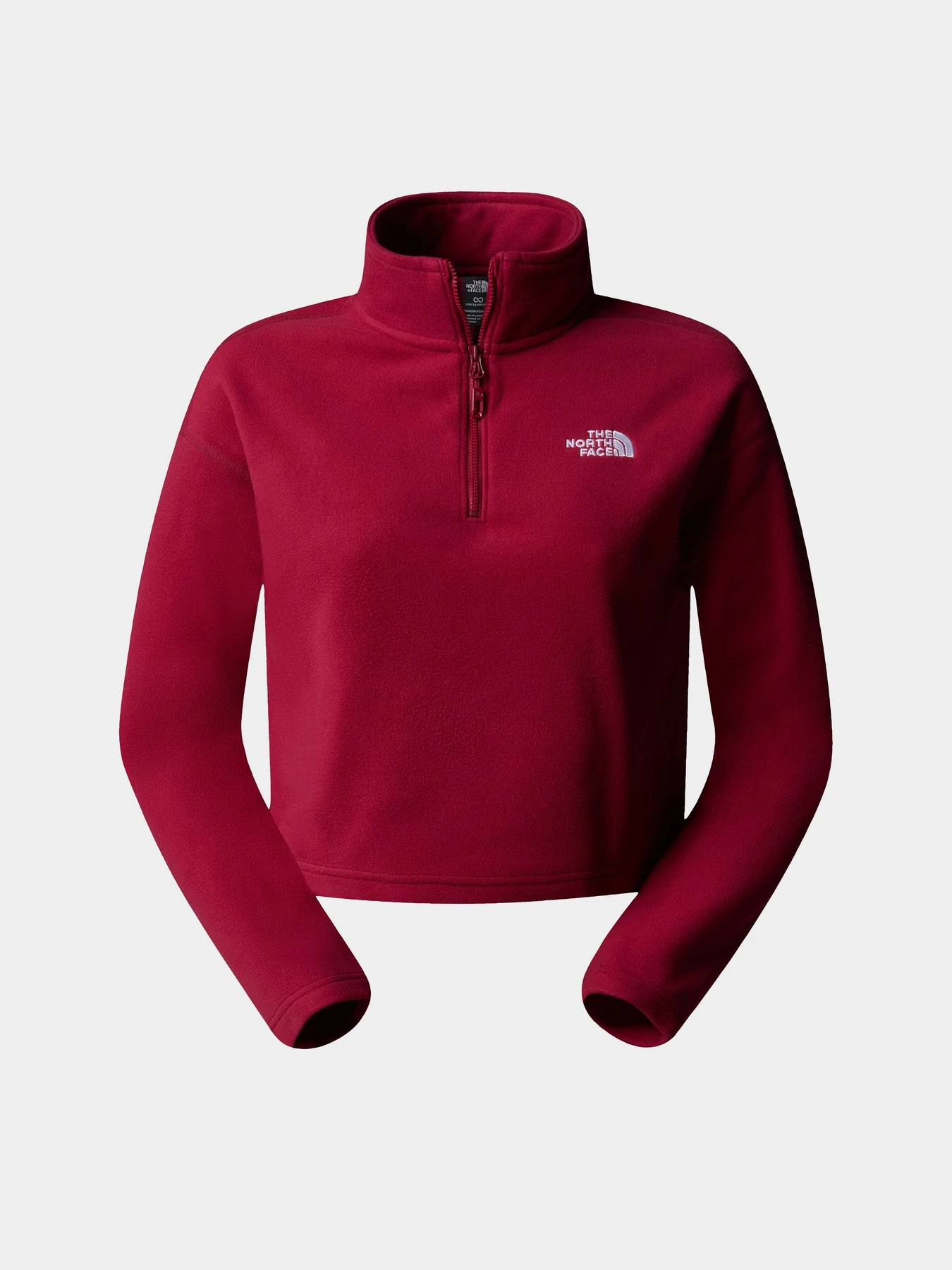 Худи и свитшоты The North Face 100 Glacier Cropped 1/4 Zip Fleece модель NF0A855N1IX1 Фото