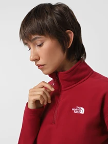 Худи и свитшоты The North Face 100 Glacier Cropped 1/4 Zip Fleece модель NF0A855N1IX1 Фото