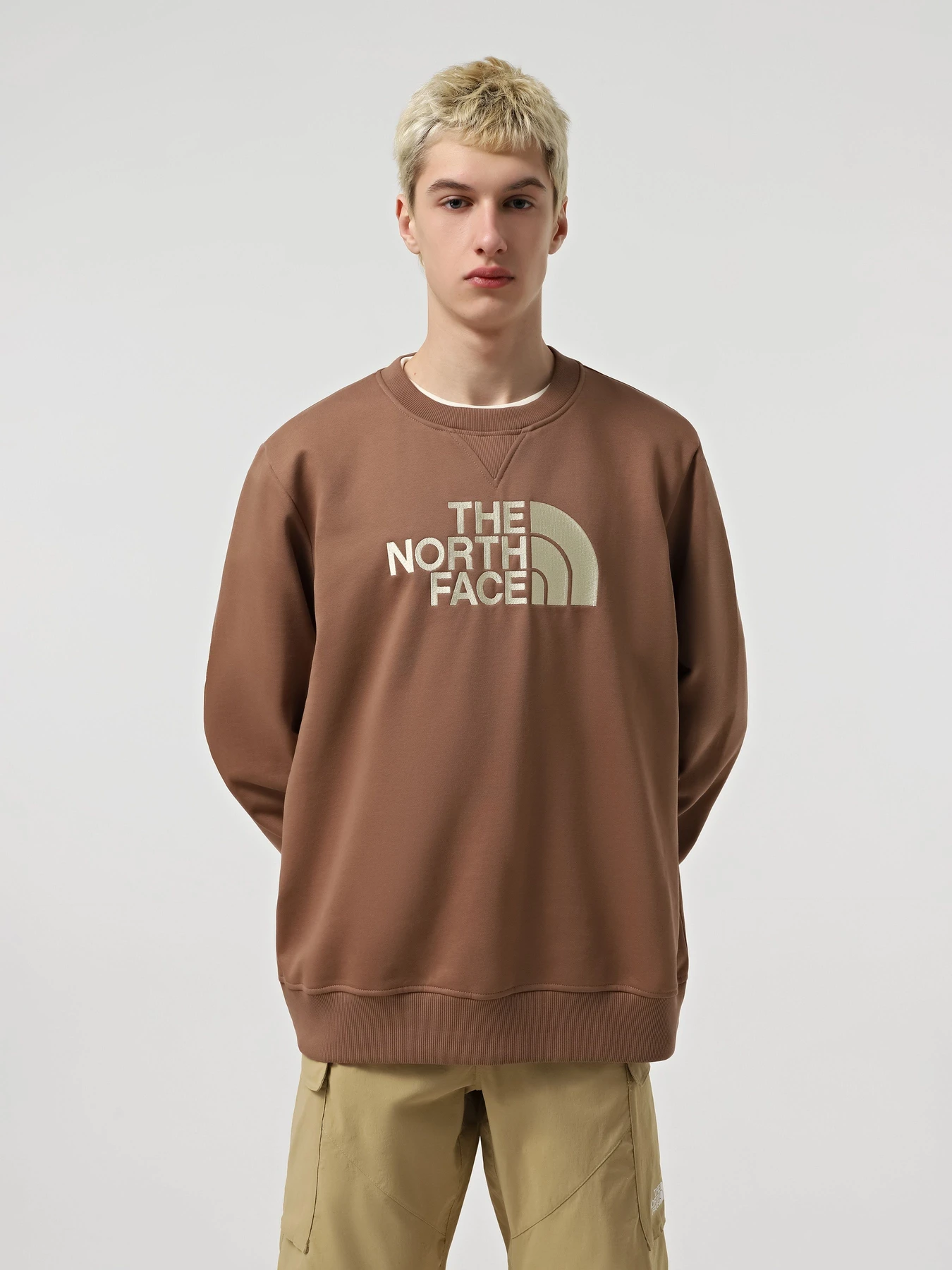 Худи и свитшоты The North Face Drew Peak Crew модель NF0A89EKAR41 Худи и свитшоты The North Face Drew Peak Crew модель NF0A89EKAR41 Фото