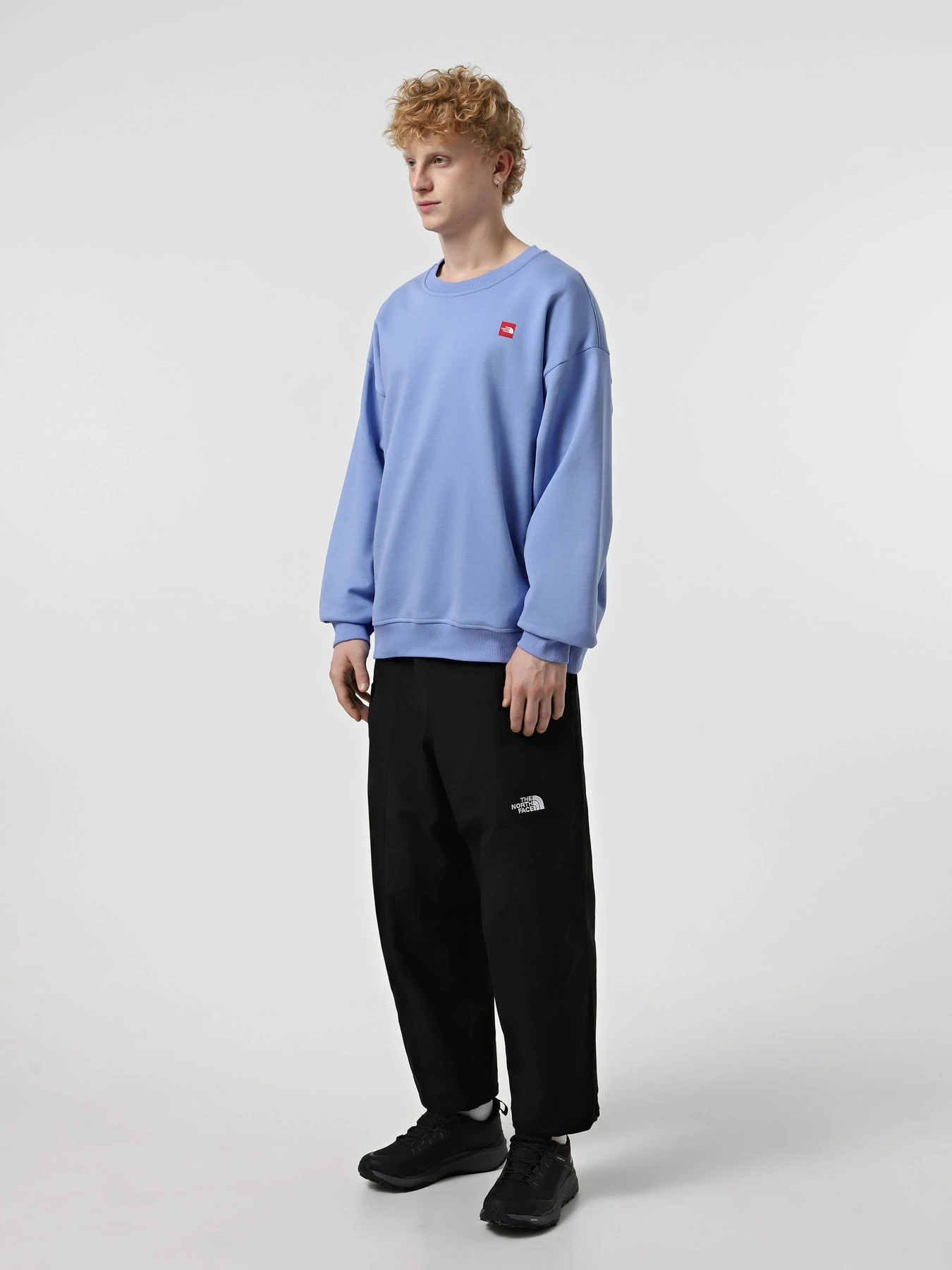 Худи и свитшоты The North Face Axys Oversized Crew модель NF0A8C1S0YI1 Фото