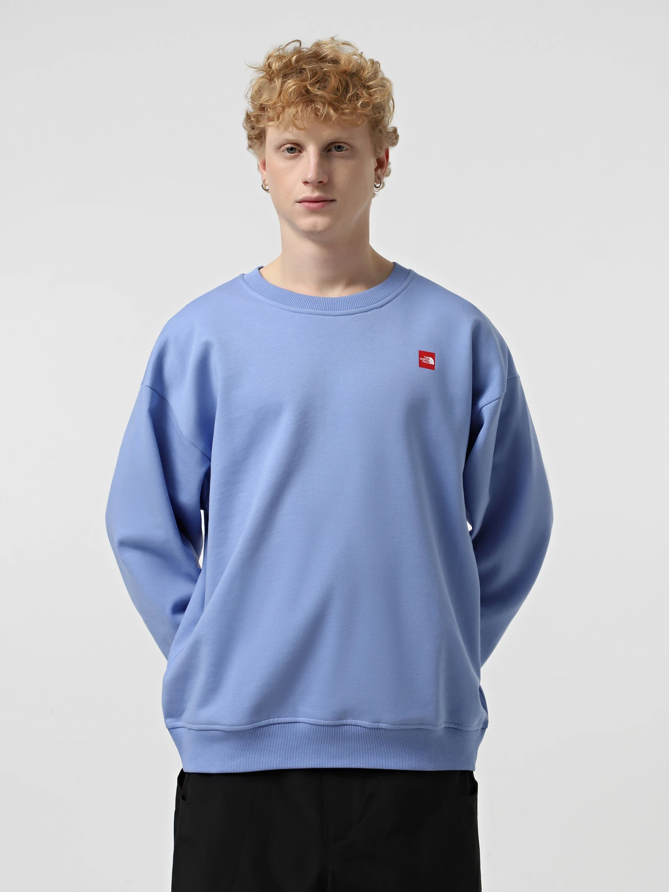 Худи и свитшоты The North Face Axys Oversized Crew модель NF0A8C1S0YI1 Фото