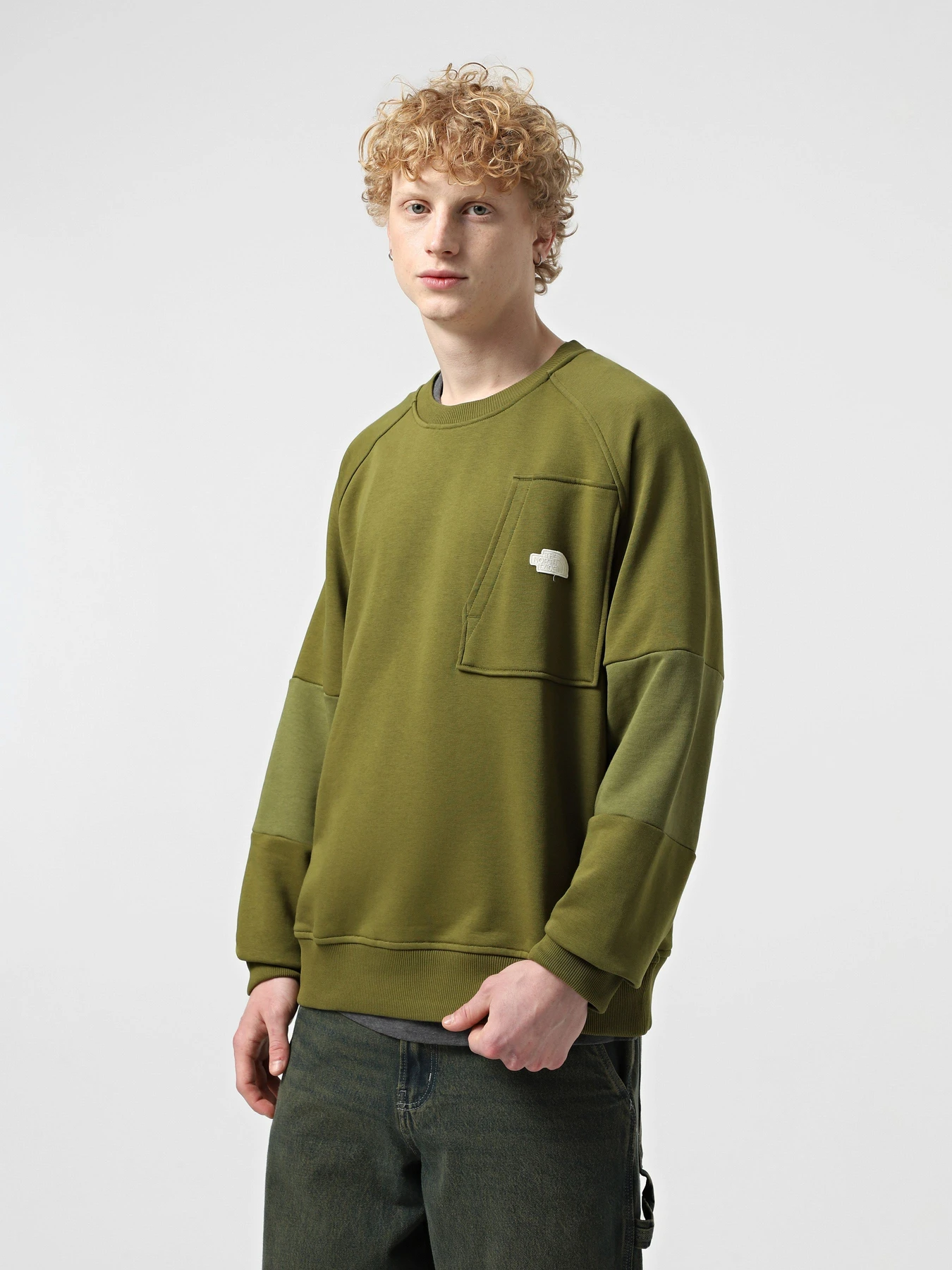 Худи и свитшоты The North Face Terry Relaxed Crew модель NF0A8C2APIB1 Худи и свитшоты The North Face Terry Relaxed Crew модель NF0A8C2APIB1 Фото