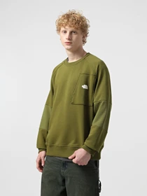 Худі та світшоти The North Face Terry Relaxed Crew модель NF0A8C2APIB1 Фото