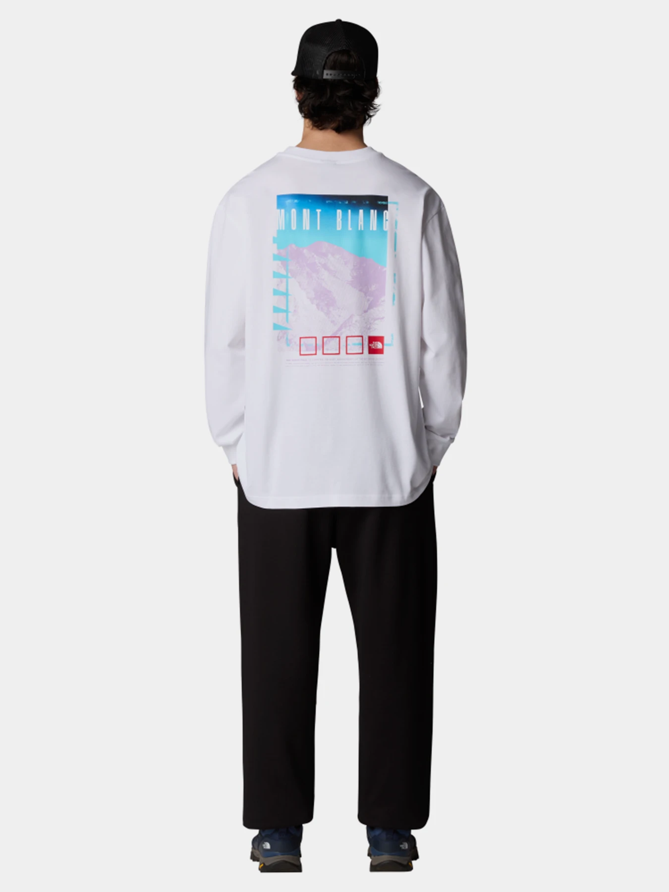 Худи и свитшоты The North Face Axys Oversized L/S модель NF0A8C1TFN41 Фото