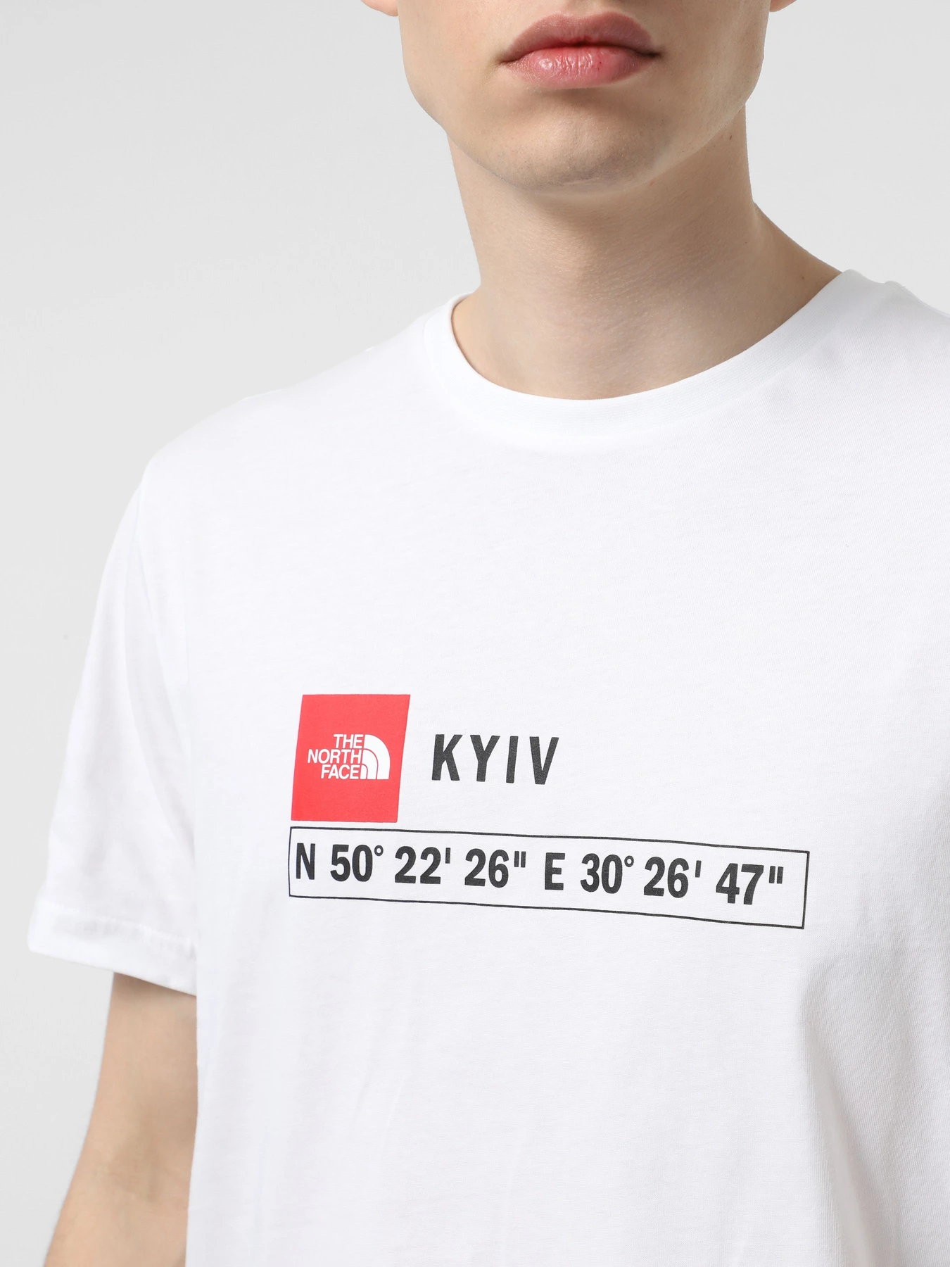 Футболки і поло The North Face GPS T-Shirt Kyiv модель NF0A8FZDFN41 Фото