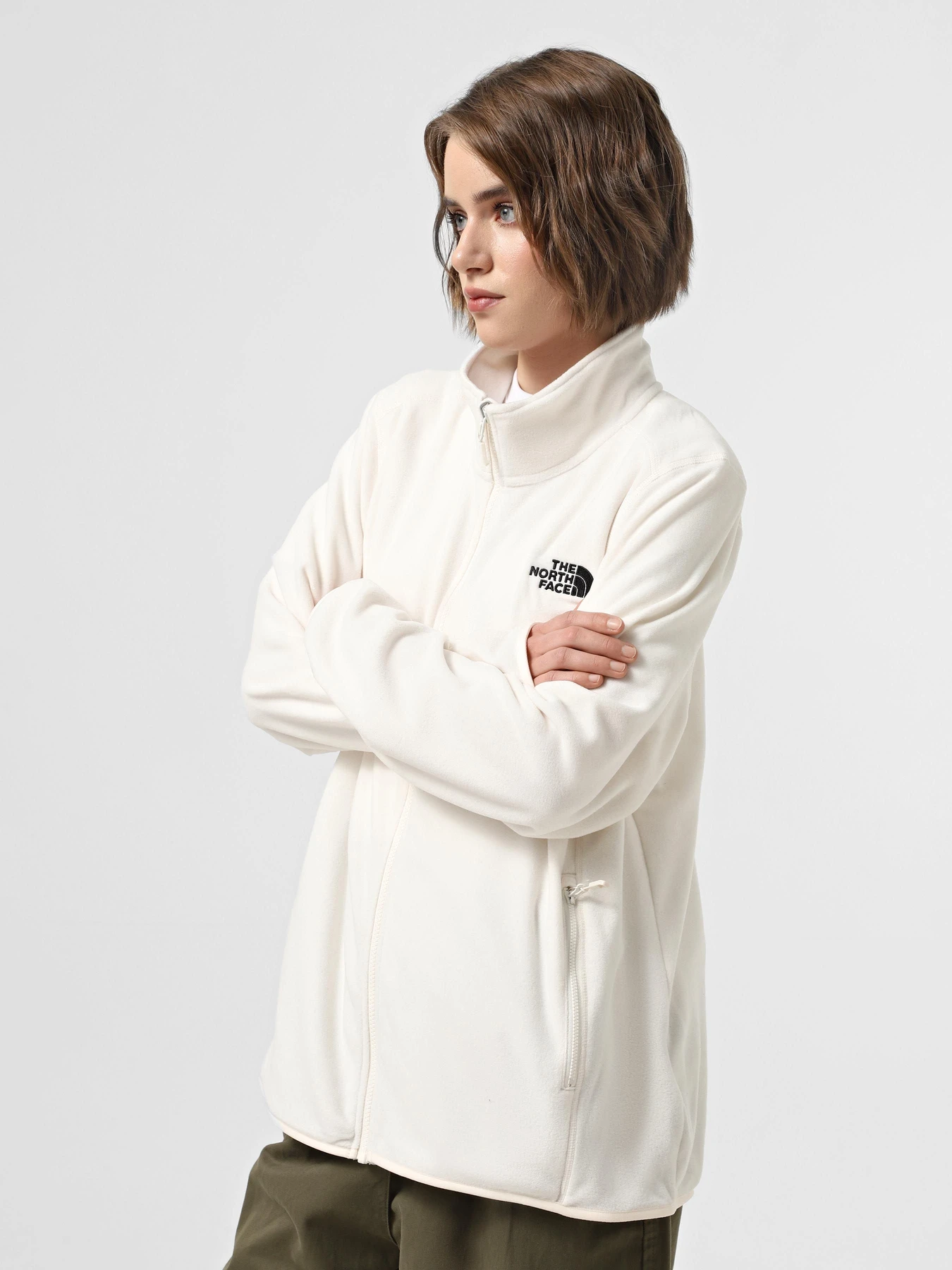 Худи и свитшоты The North Face 100 Glacier Full Zip модель NF0A856VQLI1 Худи и свитшоты The North Face 100 Glacier Full Zip модель NF0A856VQLI1 Фото