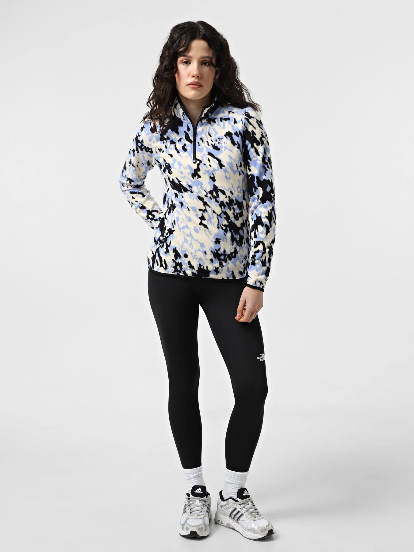 Худи и свитшоты The North Face 100 Glacier Printed Fleece модель NF0A859165U1 Фото