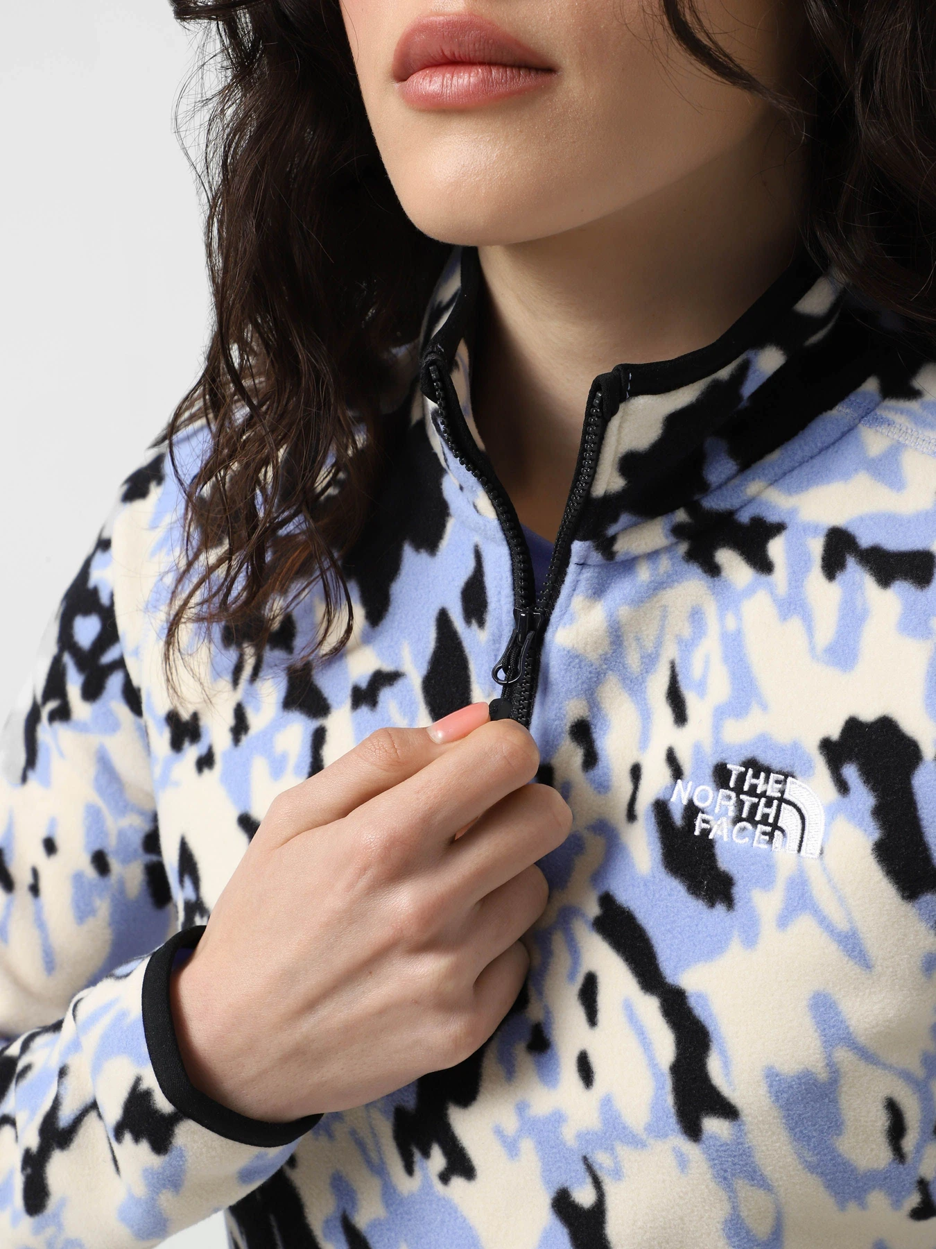 Худи и свитшоты The North Face 100 Glacier Printed Fleece модель NF0A859165U1 Фото
