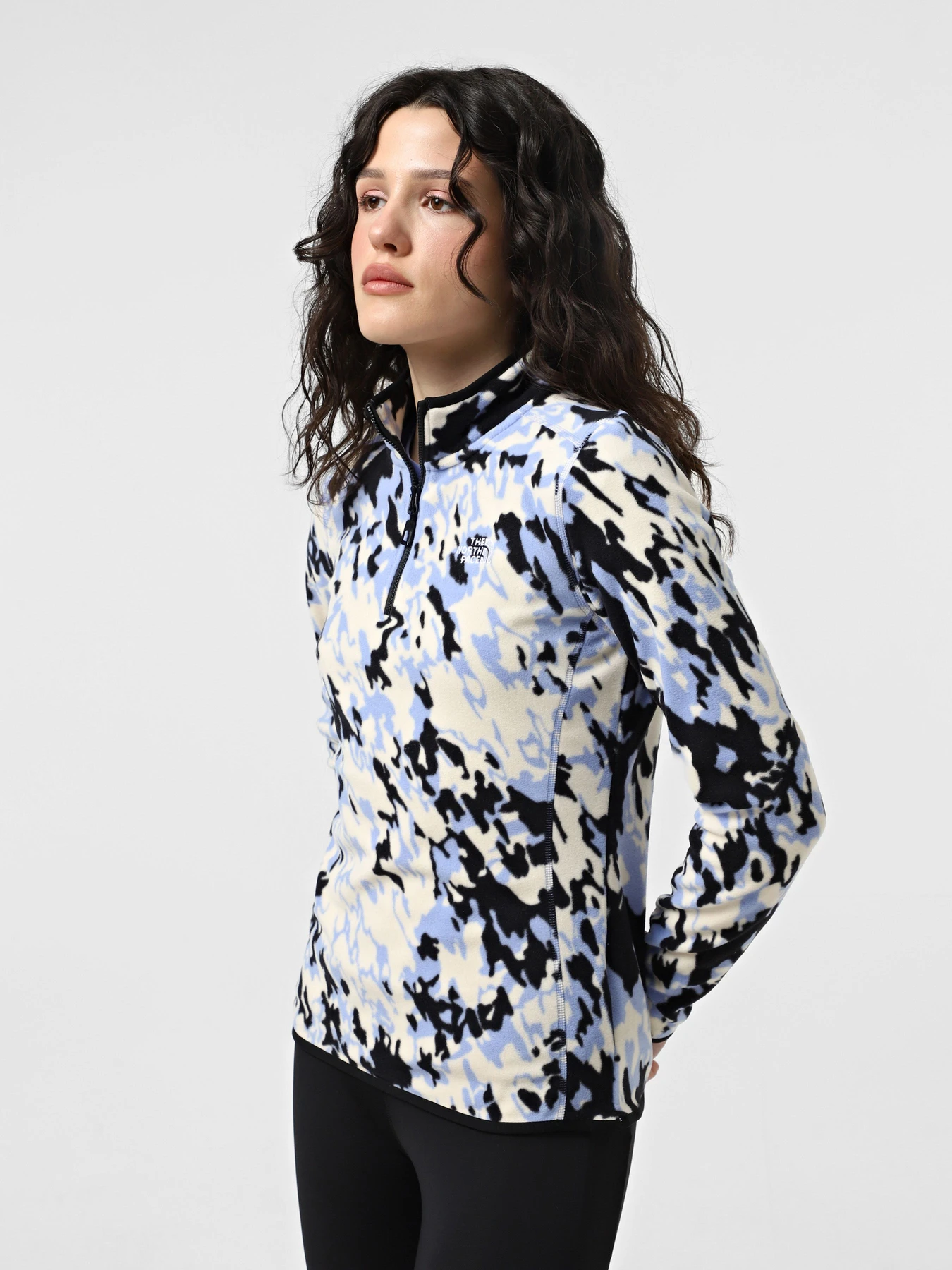 Худи и свитшоты The North Face 100 Glacier Printed Fleece модель NF0A859165U1 Фото