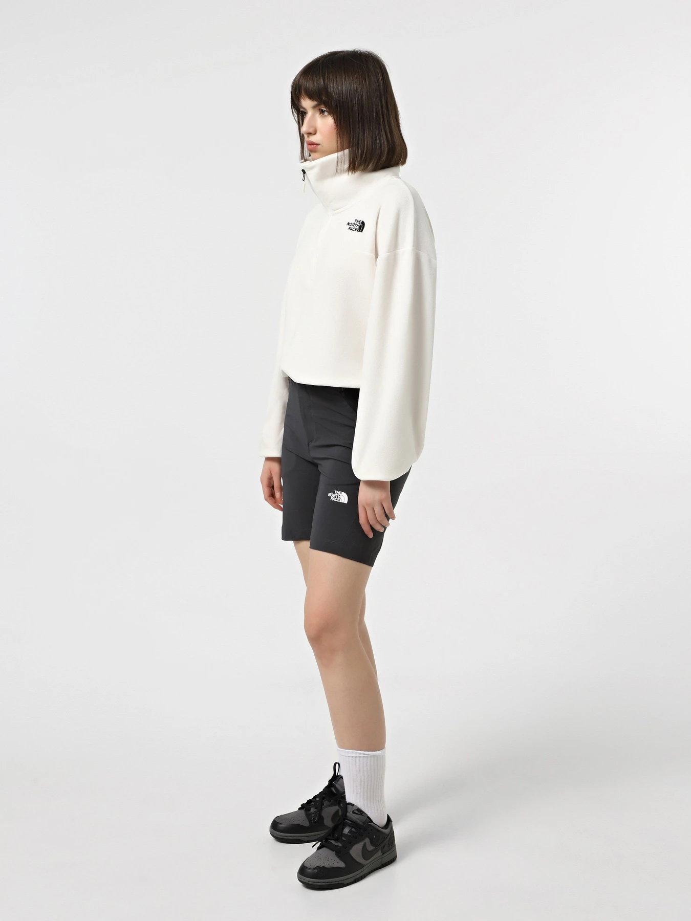 Худи и свитшоты The North Face 100 Glacier 1/2 Zip Fleece модель NF0A89J9QLI1 Фото