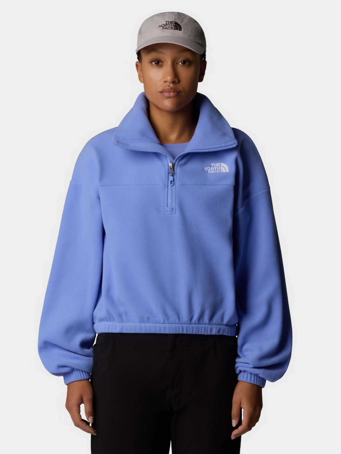 Худи и свитшоты The North Face 100 Glacier 1/2 Zip Fleece модель NF0A89J90YI1 Фото