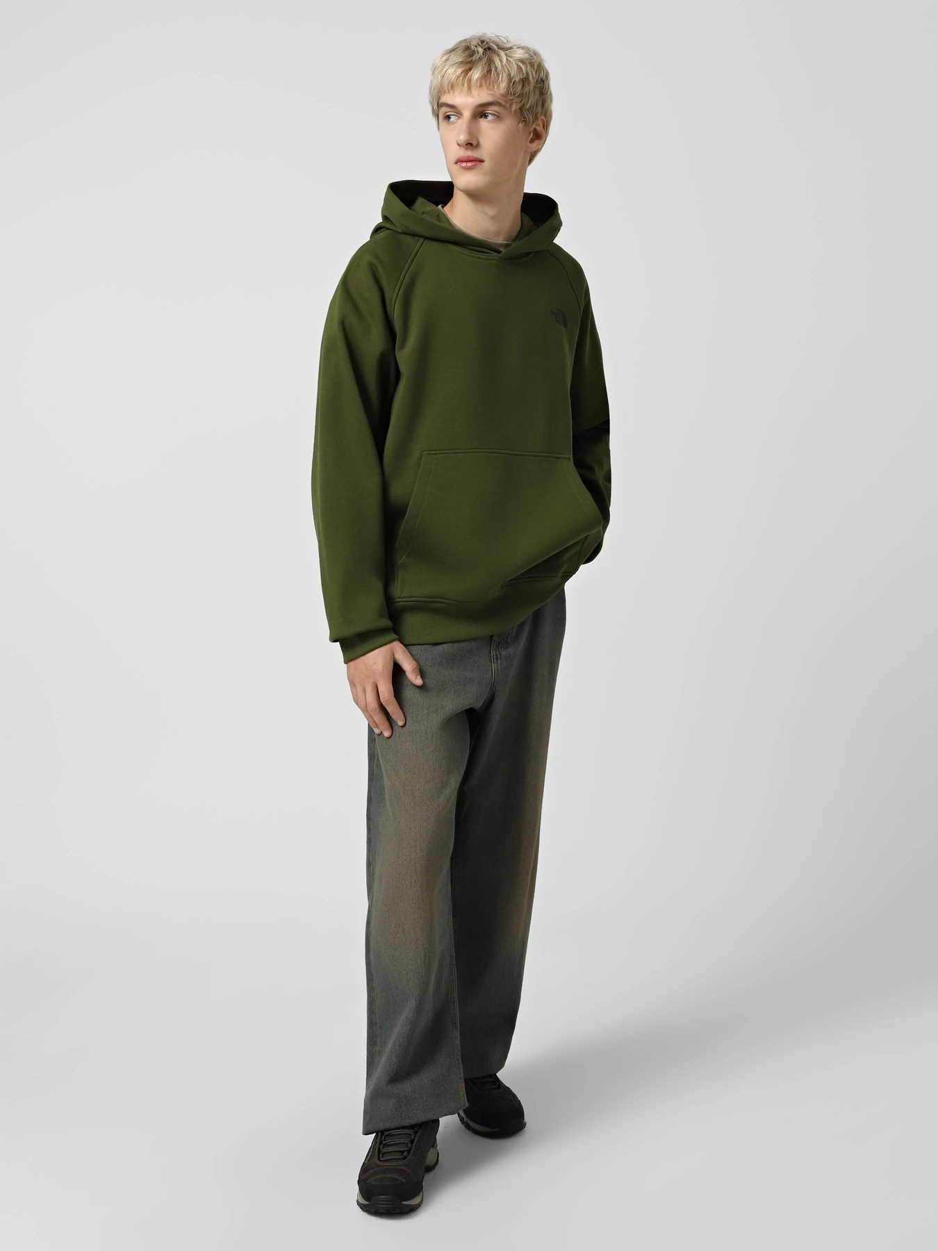 Худи и свитшоты The North Face Raglan Box NSE модель NF0A89F9DIW1 Фото