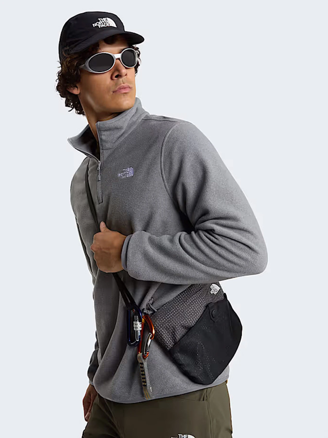 Худи и свитшоты The North Face M GLACIER FLEECE 1/4 ZIP JACKE модель NF0A8D0Q0UZ1 Худи и свитшоты The North Face M GLACIER FLEECE 1/4 ZIP JACKE модель NF0A8D0Q0UZ1 Фото