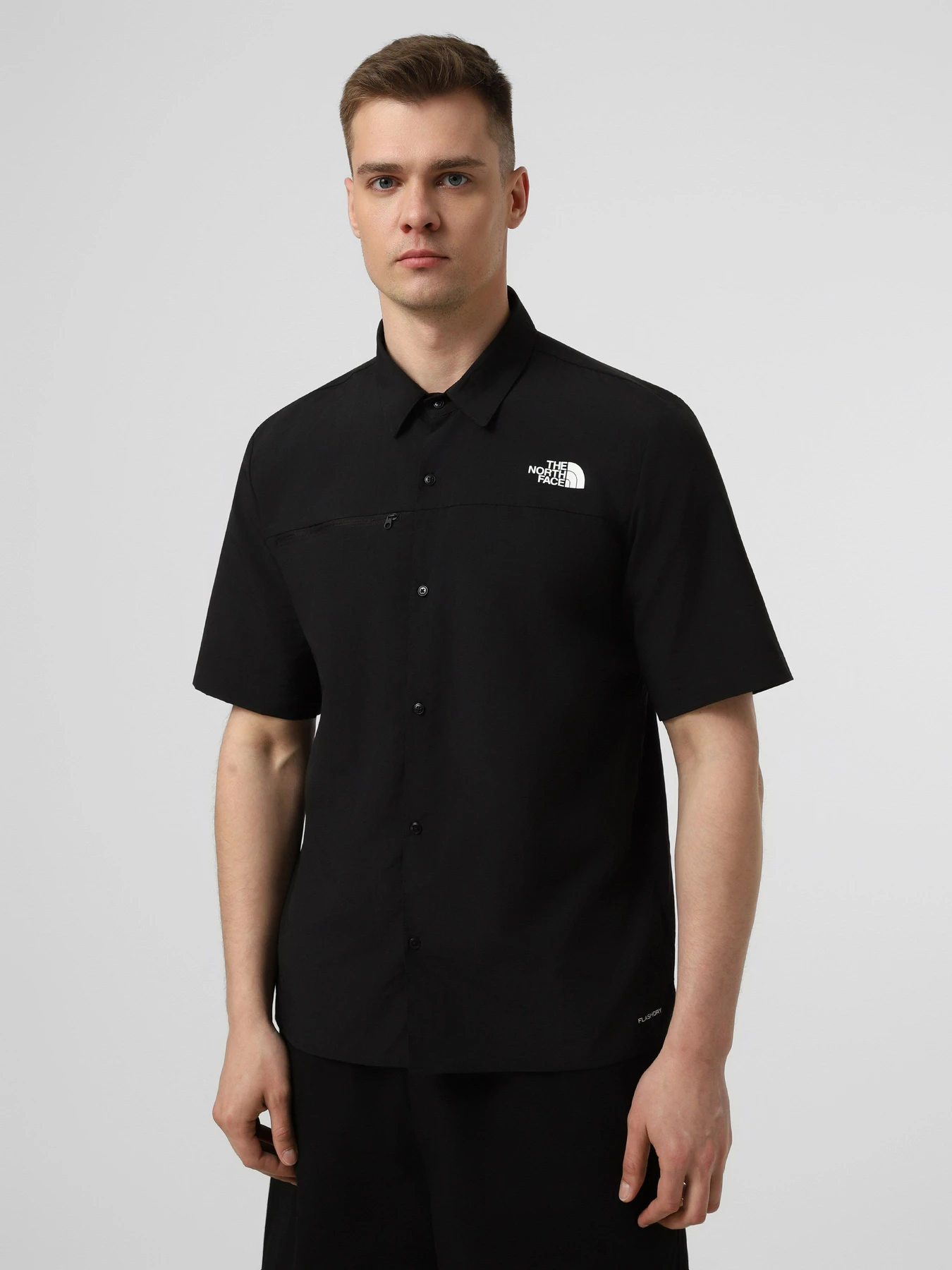Рубашки The North Face M PACKABLE SHORT SLEEVE SHIRT модель NF0A8FTQJK31 Фото