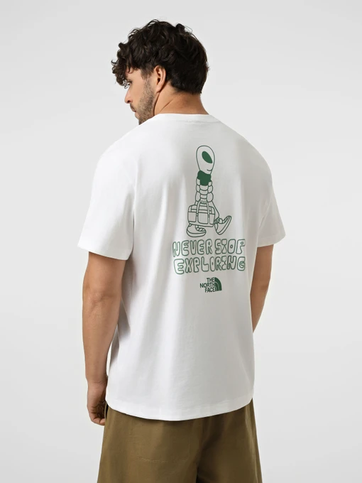 Бавовняна Чоловіча Футболка The North Face M ALIEN RELAXED SHORT SLEEVE фото 3