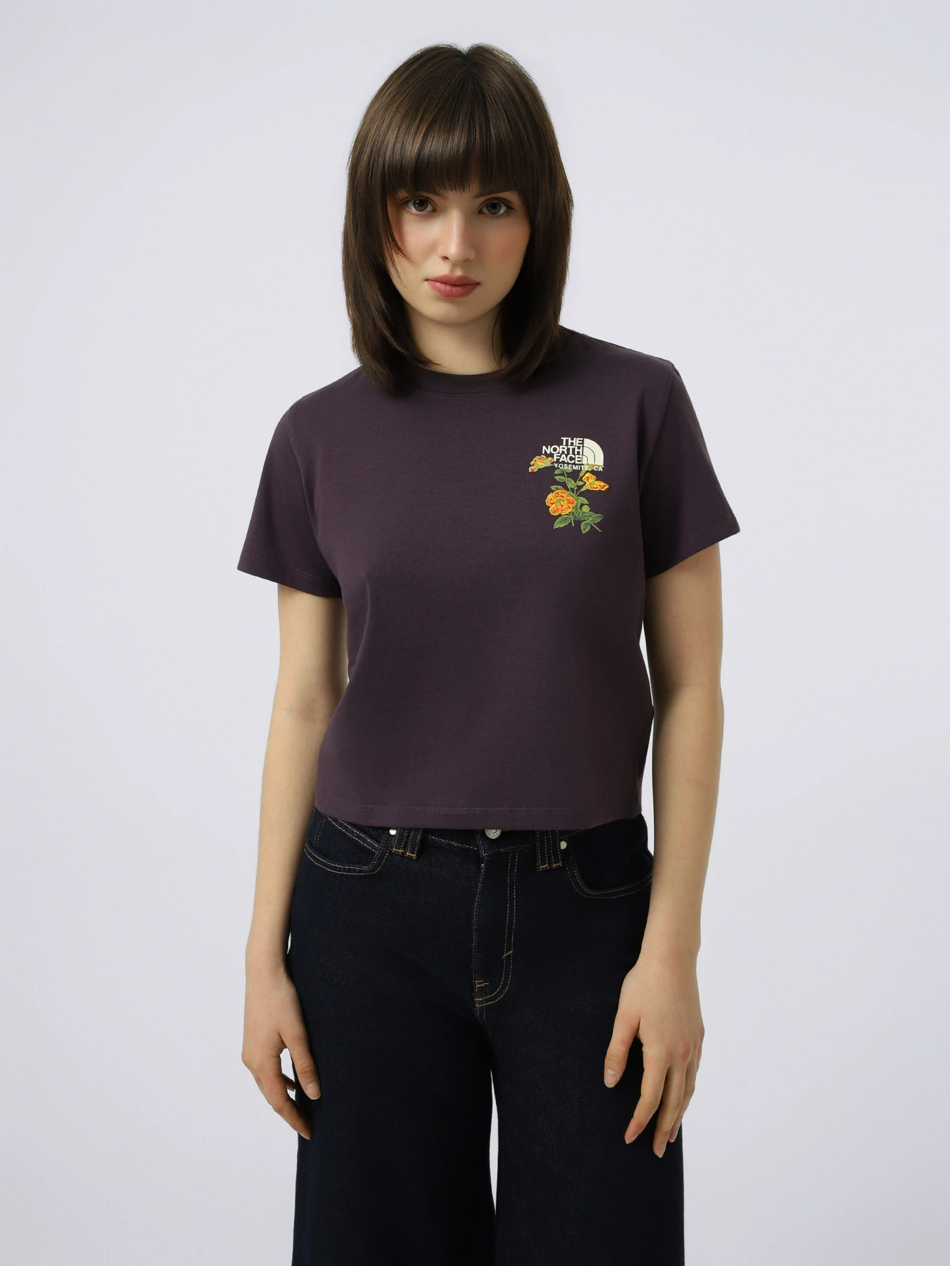 Футболки і поло The North Face W FLORA EMBRO REGULAR SHORT SL модель NF0A8G9QG5O1 Фото